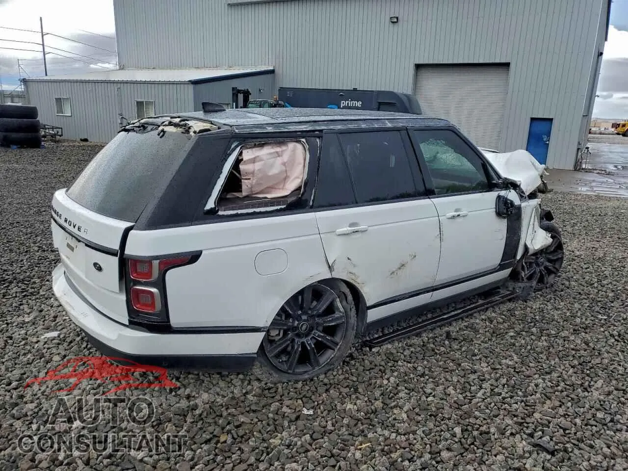2021 LAND ROVER RANGEROVER Damaged VIN SALGS4RY0MA419855 – side profile