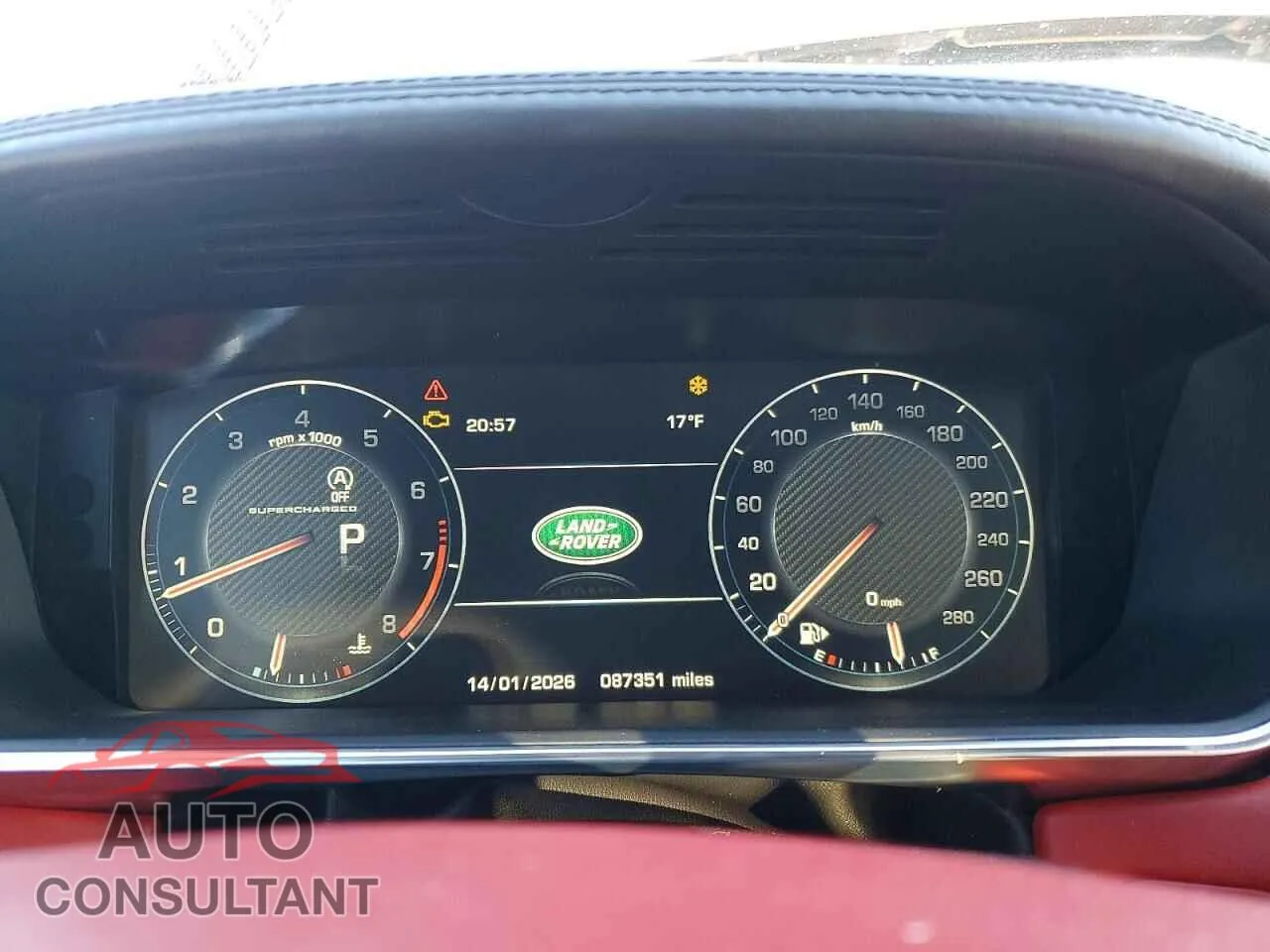 2015 LAND ROVER RANGEROVER Damaged VIN SALWV2TF5FA527082 – trunk area