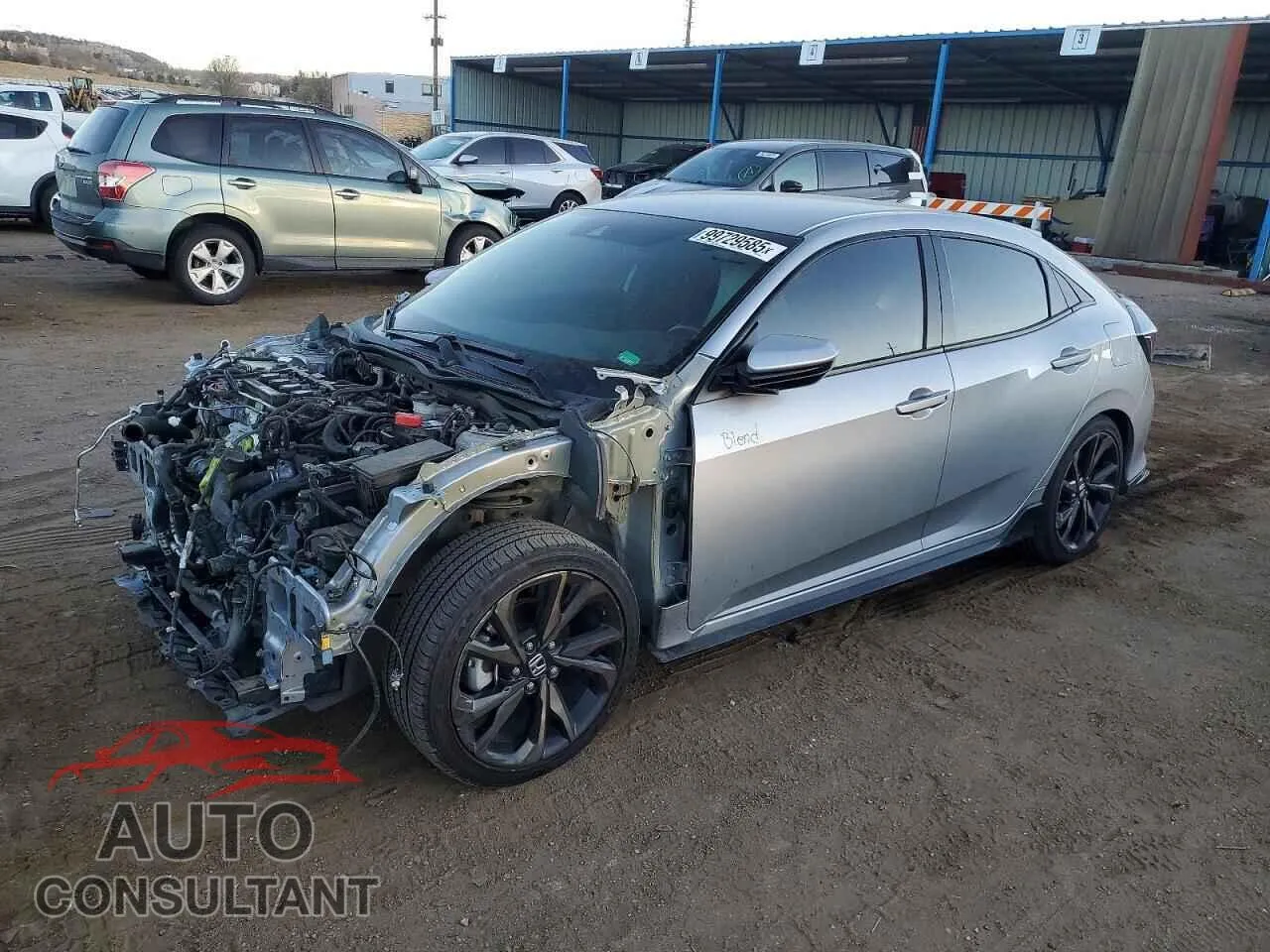 2019 HONDA CIVIC VIN SHHFK7H41KU210629