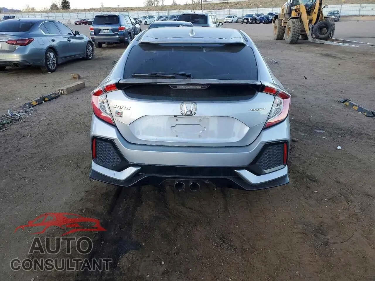 2019 HONDA CIVIC Damaged VIN SHHFK7H41KU210629 – engine bay