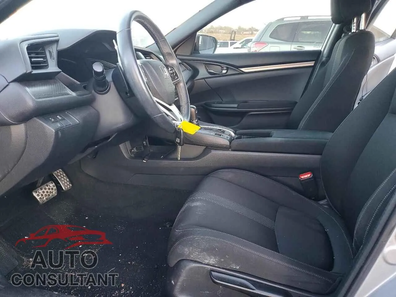2019 HONDA CIVIC Damaged VIN SHHFK7H41KU210629 – exterior detail