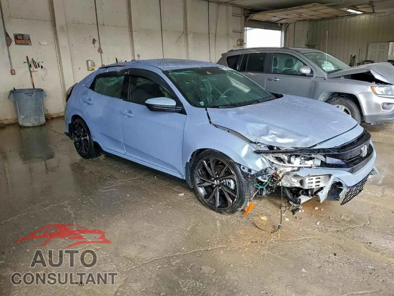 2019 HONDA CIVIC Damaged VIN SHHFK7H42KU216102 – dashboard