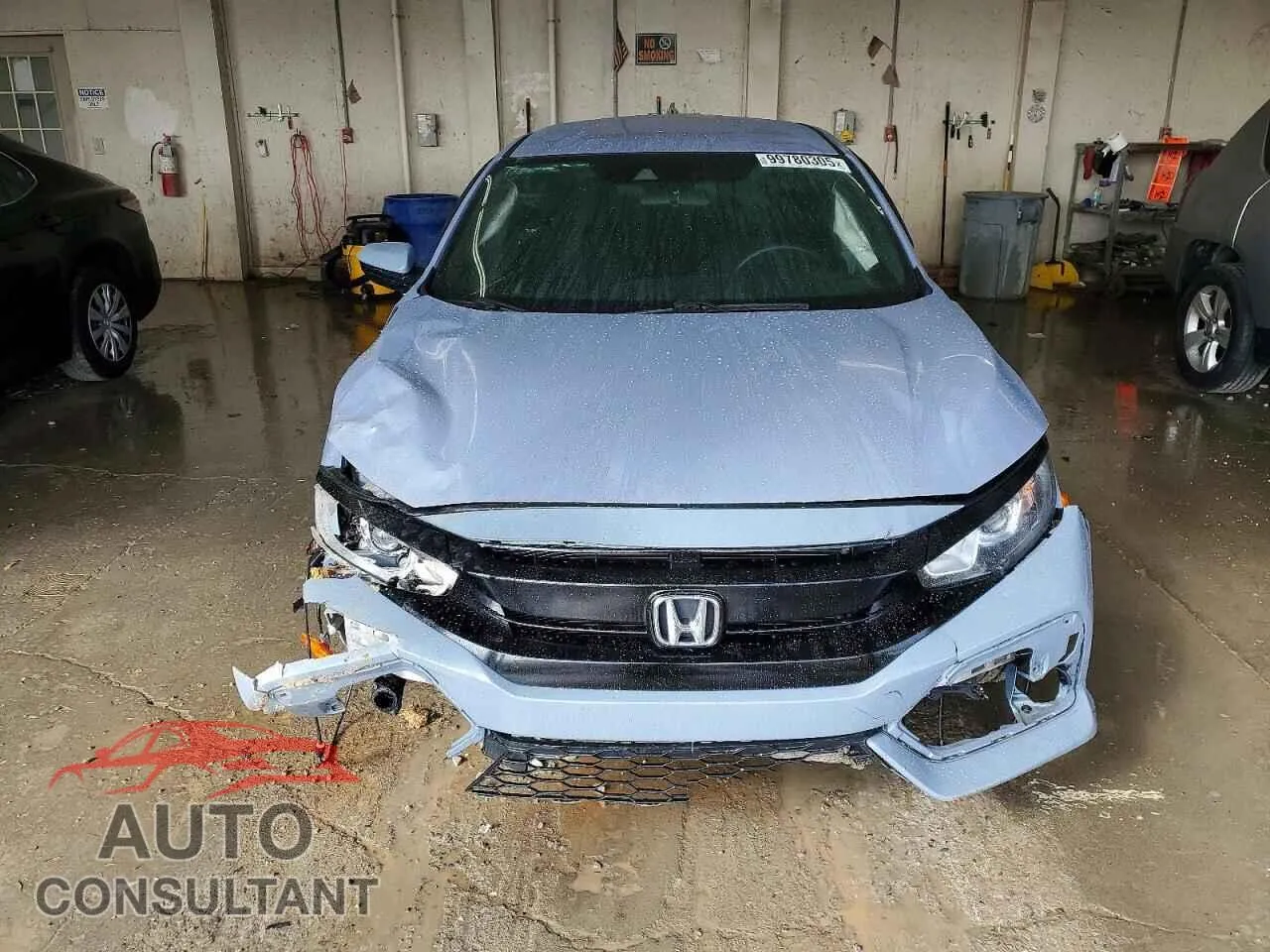 2019 HONDA CIVIC Damaged VIN SHHFK7H42KU216102 – interior seats