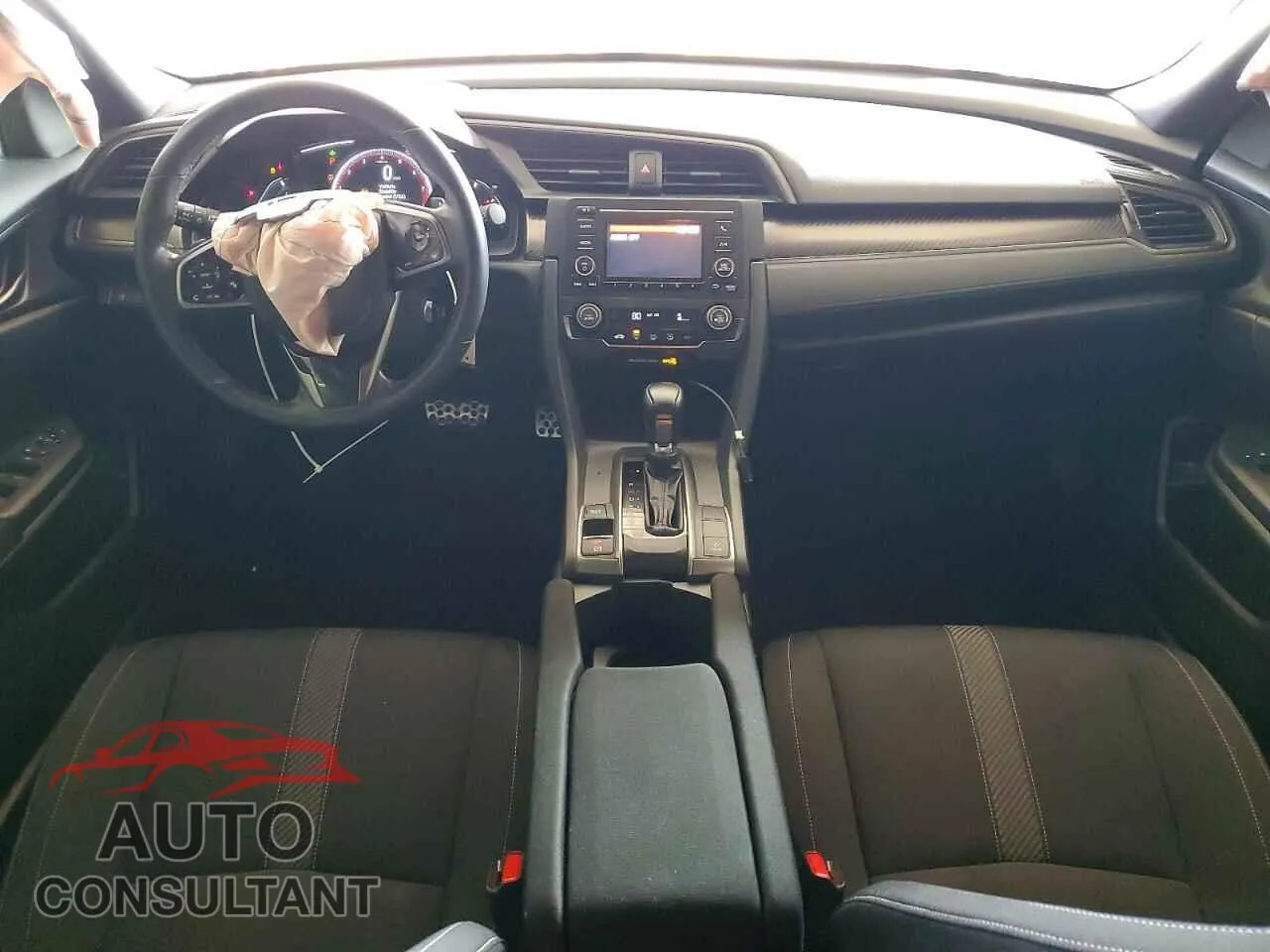 2019 HONDA CIVIC Damaged VIN SHHFK7H42KU216102 – undercarriage