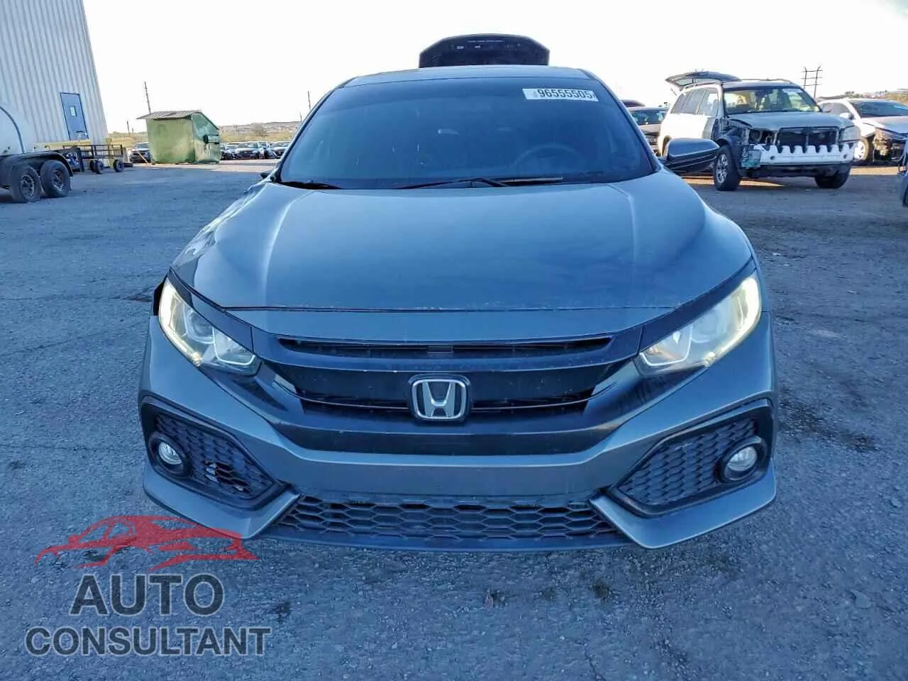 2018 HONDA CIVIC Damaged VIN SHHFK7H52JU430384 – interior seats