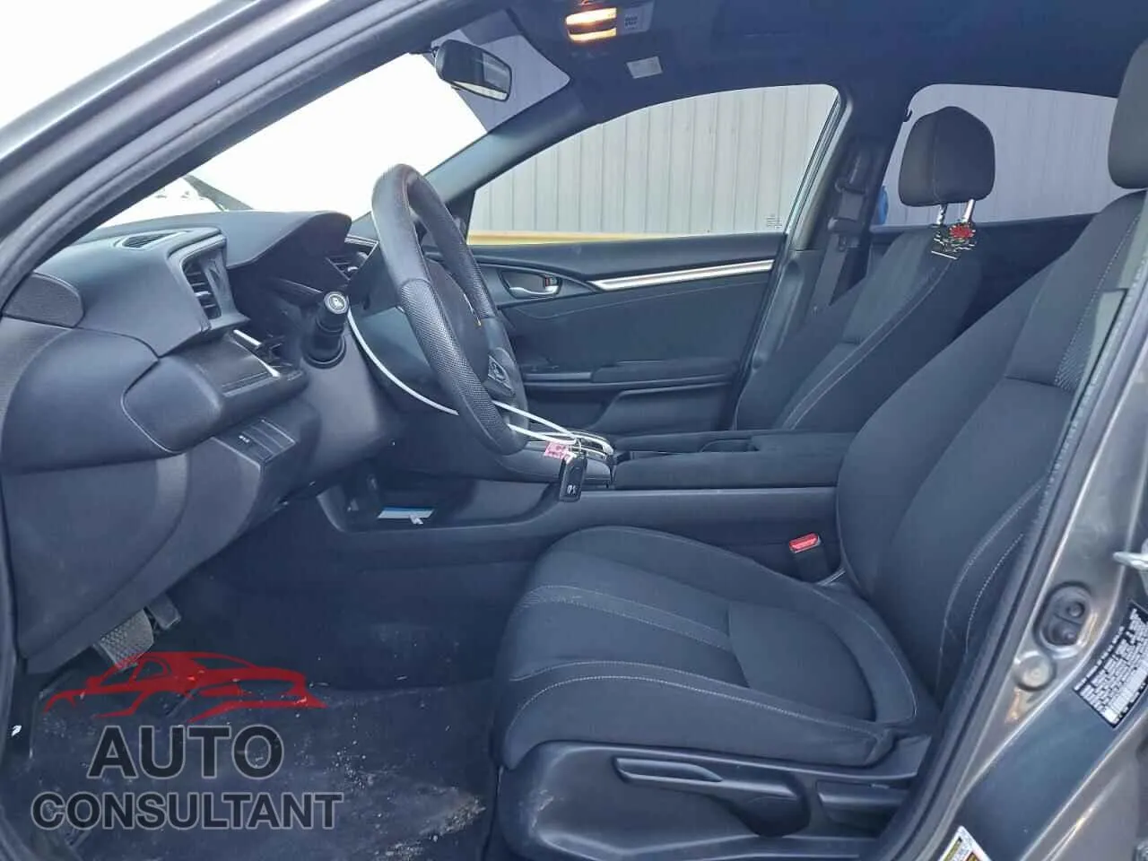 2018 HONDA CIVIC Damaged VIN SHHFK7H52JU430384 – exterior detail