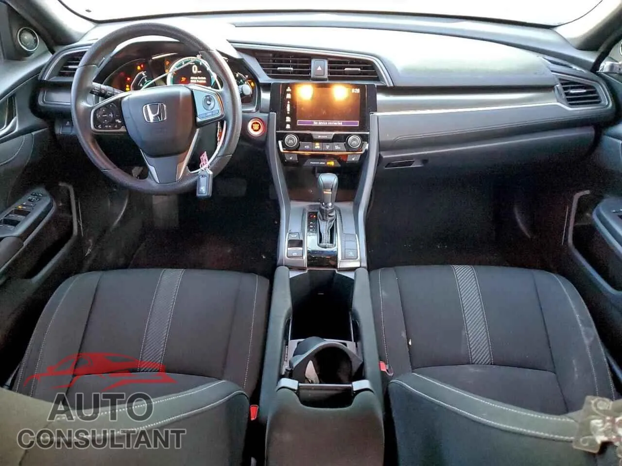 2018 HONDA CIVIC Damaged VIN SHHFK7H52JU430384 – undercarriage