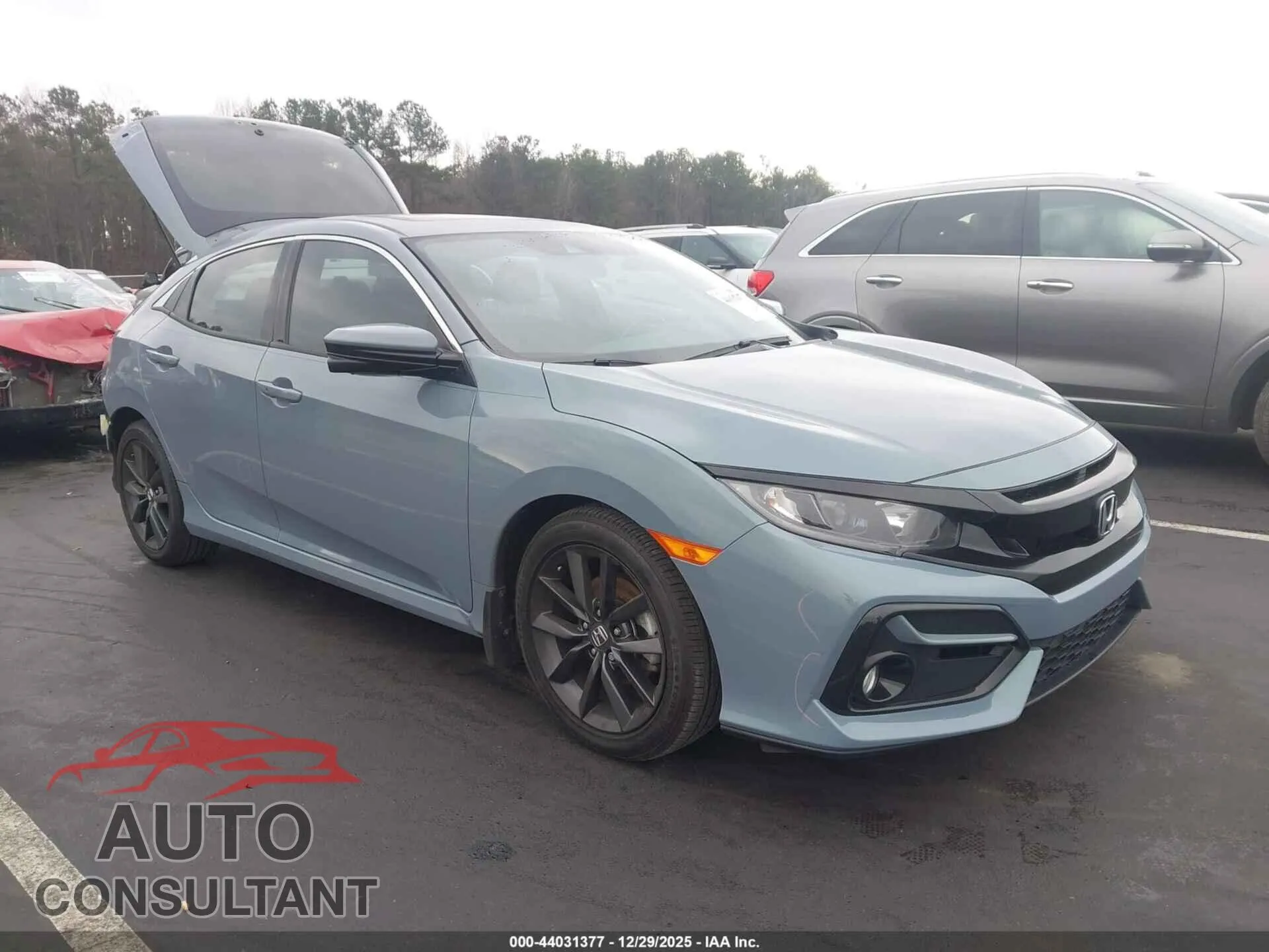2021 HONDA CIVIC VIN SHHFK7H68MU204816