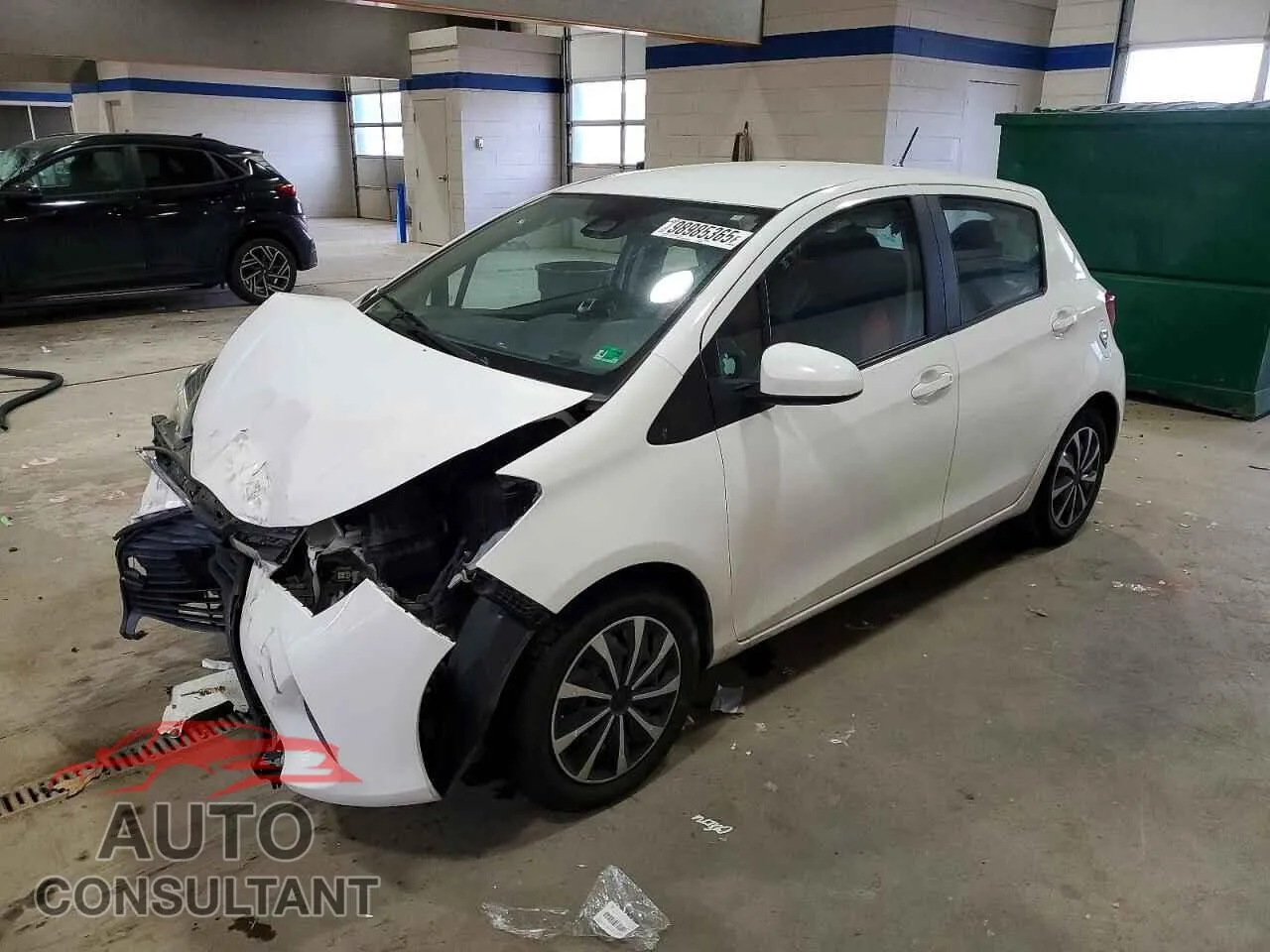2017 TOYOTA YARIS VIN VNKKTUD36HA080042