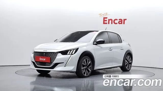2022 Peugeot E-208 2nd Gen Gt Sold VIN VR3UHZKXZNT001063 – front exterior