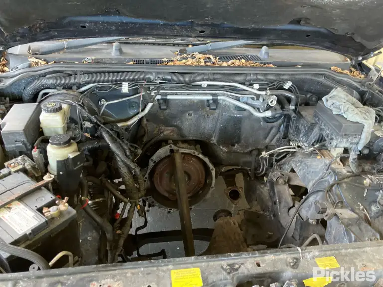 2008 Nissan Navara Damaged VIN VSKCVND40A0262853 – rear exterior
