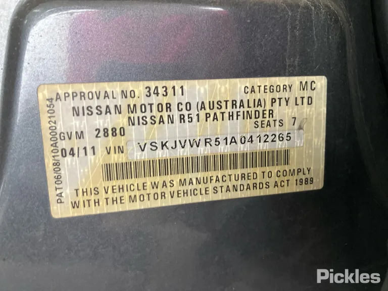 2011 Nissan Pathfinder Used VIN VSKJVWR51A0412265 – photo 31 2011 Nissan Pathfinder Used VIN VSKJVWR51A0412265 – photo 31