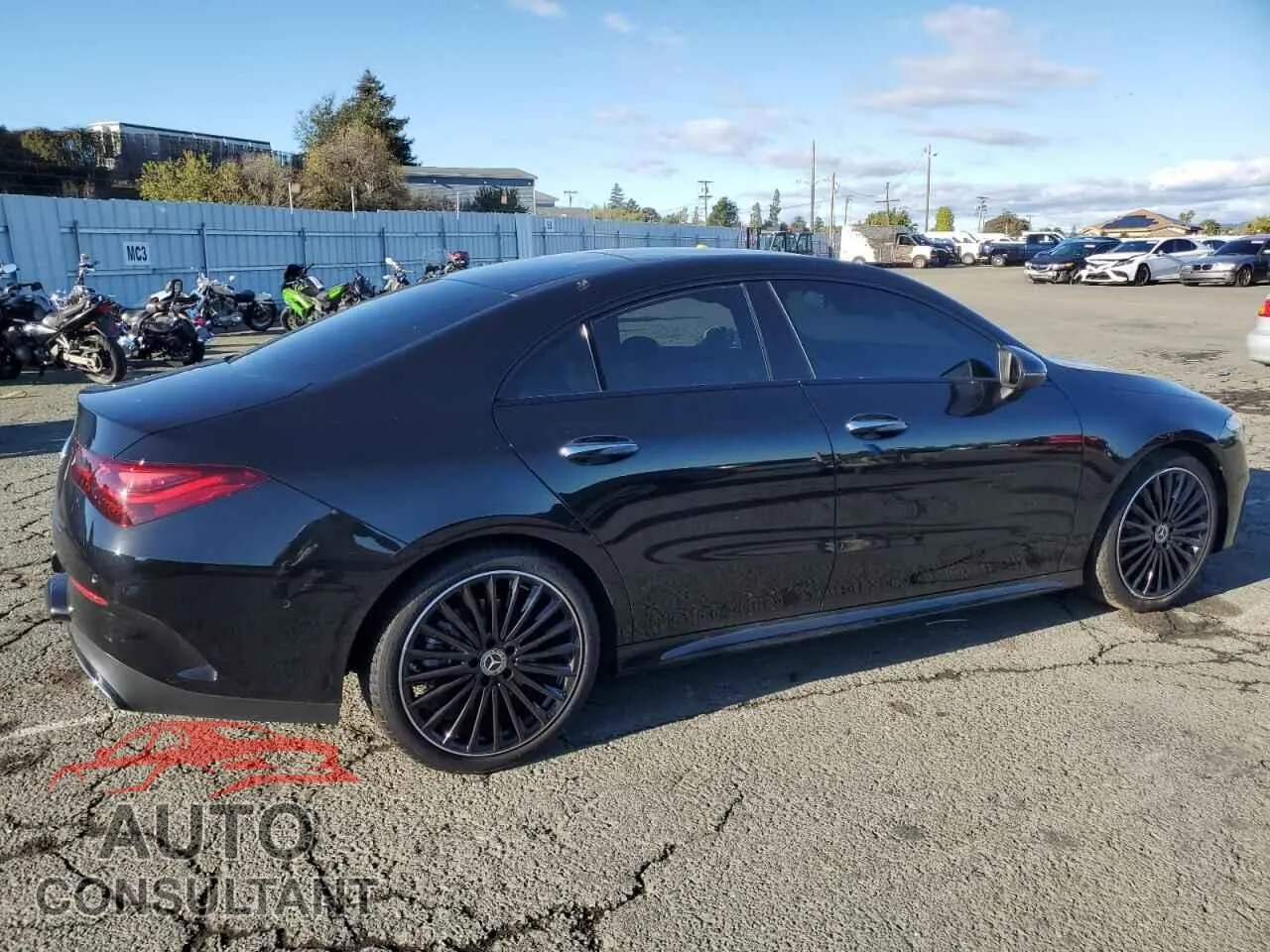 2025 MERCEDES-BENZ CLA-CLASS Damaged VIN W1K5J4GB0SN516405 – side profile