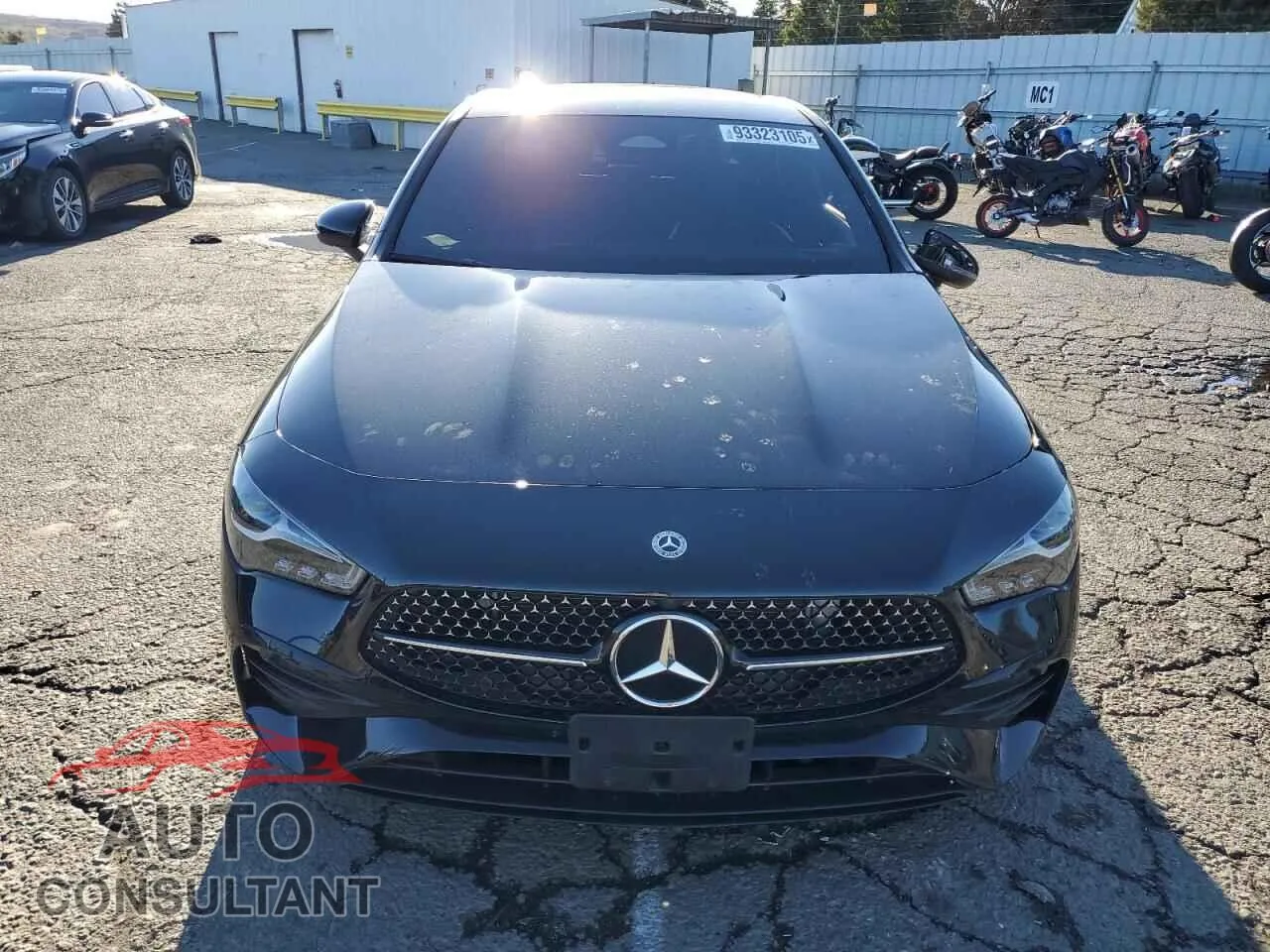 2025 MERCEDES-BENZ CLA-CLASS Damaged VIN W1K5J4GB0SN516405 – interior seats