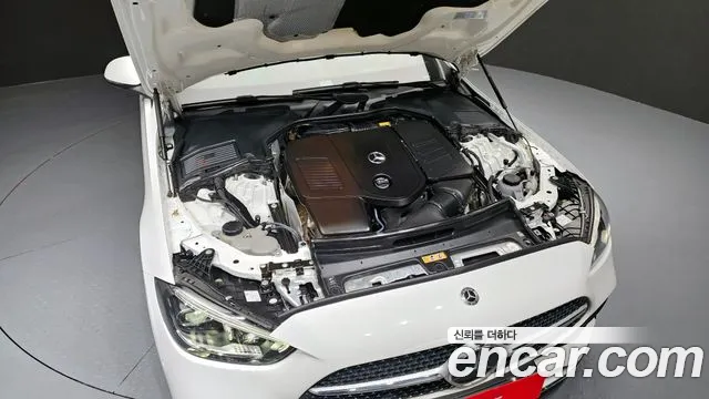 2023 Mercedes-Benz C-Class W206 C300 4MATIC AMG Line Sold VIN W1KAF4HB0PR092688 – engine bay