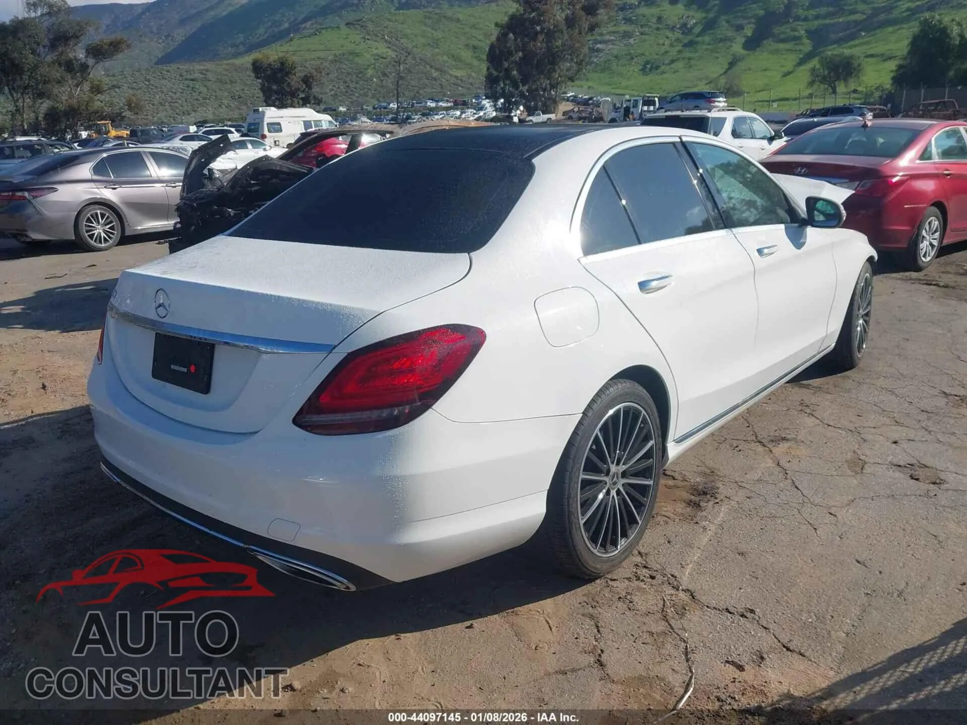 2021 MERCEDES-BENZ C 300 Damaged VIN W1KWF8DB5MR647178 – dashboard