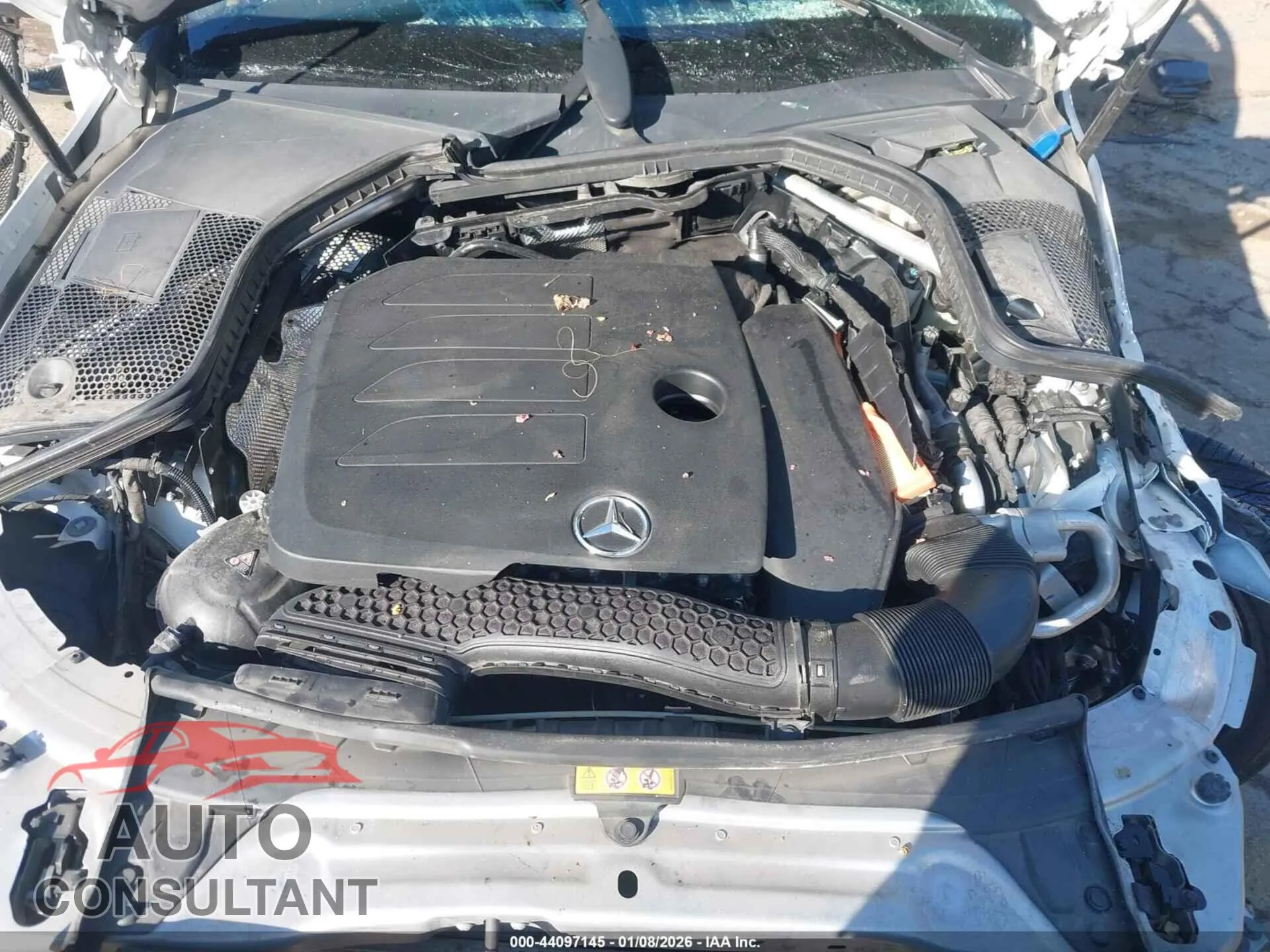 2021 MERCEDES-BENZ C 300 Damaged VIN W1KWF8DB5MR647178 – odometer reading