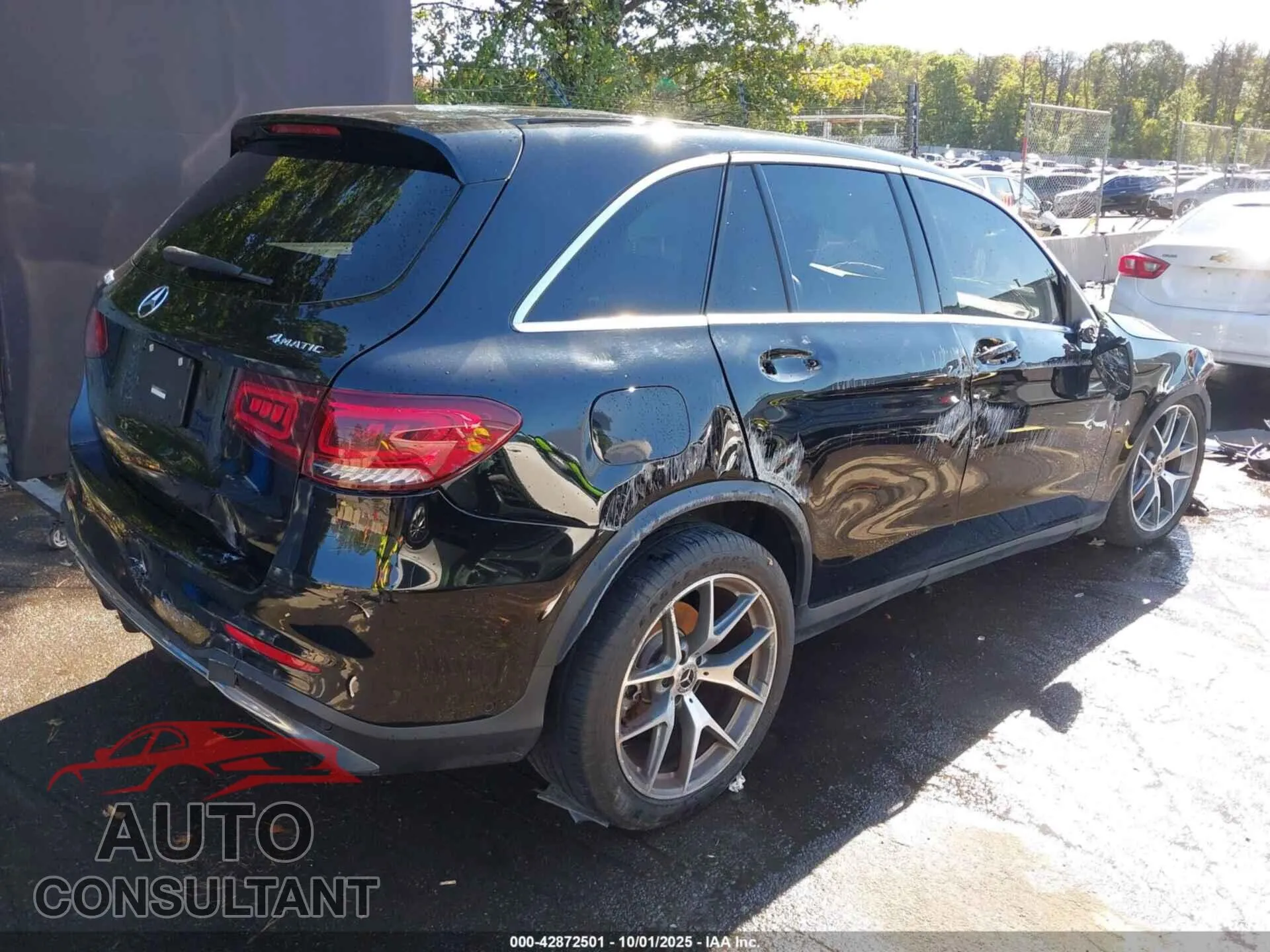 2021 MERCEDES-BENZ GLC 300 Damaged VIN W1N0G8EB5MF872609 – dashboard