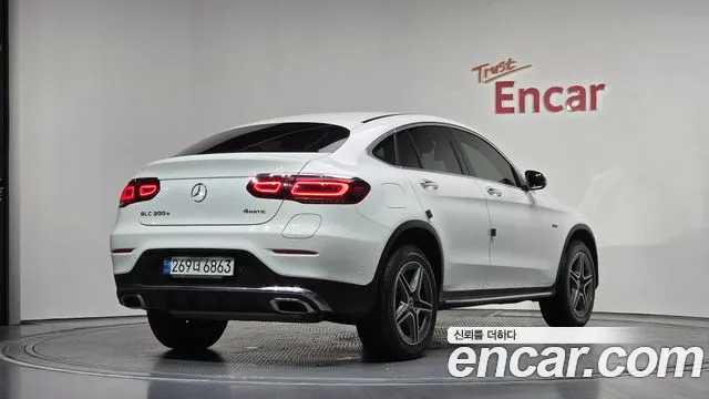 2021 Mercedes-Benz Glc-Class X253 Glc300e 4matic Coupe Sold VIN W1N0J5DB7MF929314 – front exterior