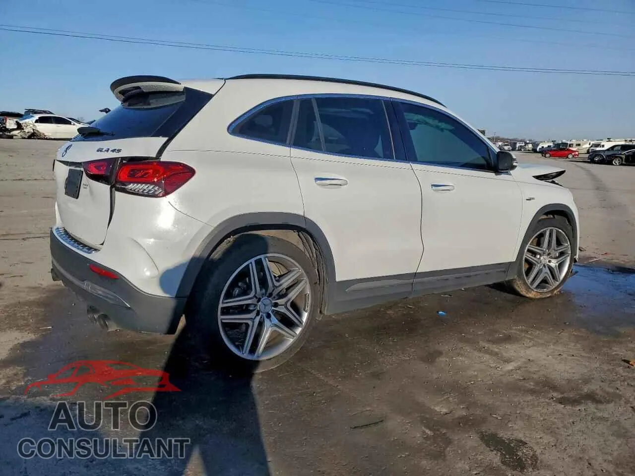 2021 MERCEDES-BENZ GLA-CLASS Damaged VIN W1N4N5DBXMJ221321 – side profile 2021 MERCEDES-BENZ GLA-CLASS Damaged VIN W1N4N5DBXMJ221321 – side profile