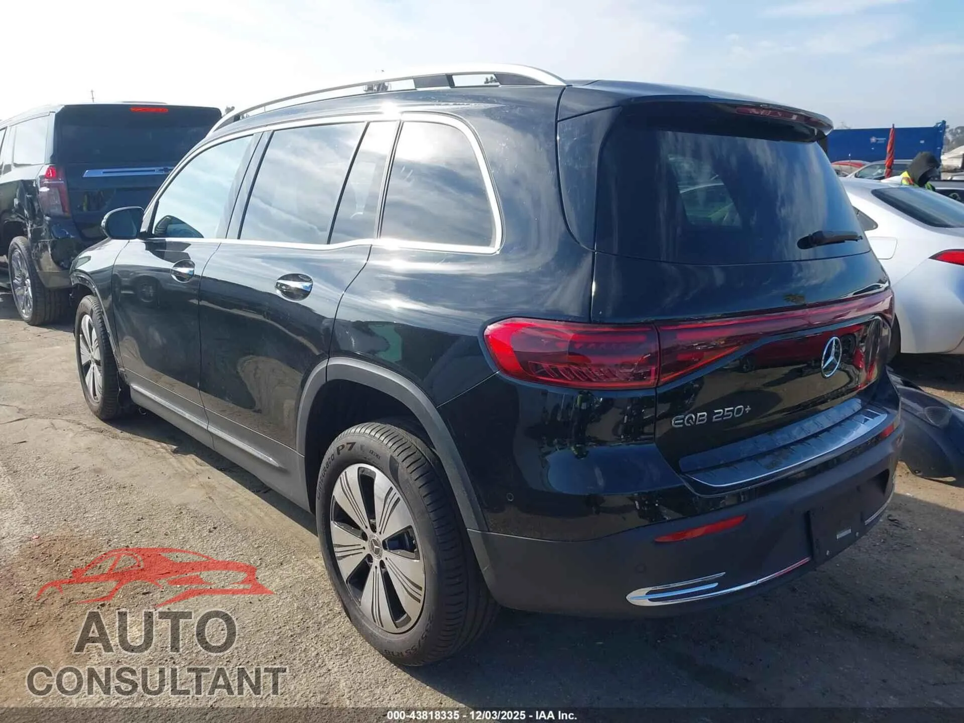 2024 MERCEDES-BENZ EQB 250 SUV Damaged VIN W1N9M0CB6RN109628 – side profile