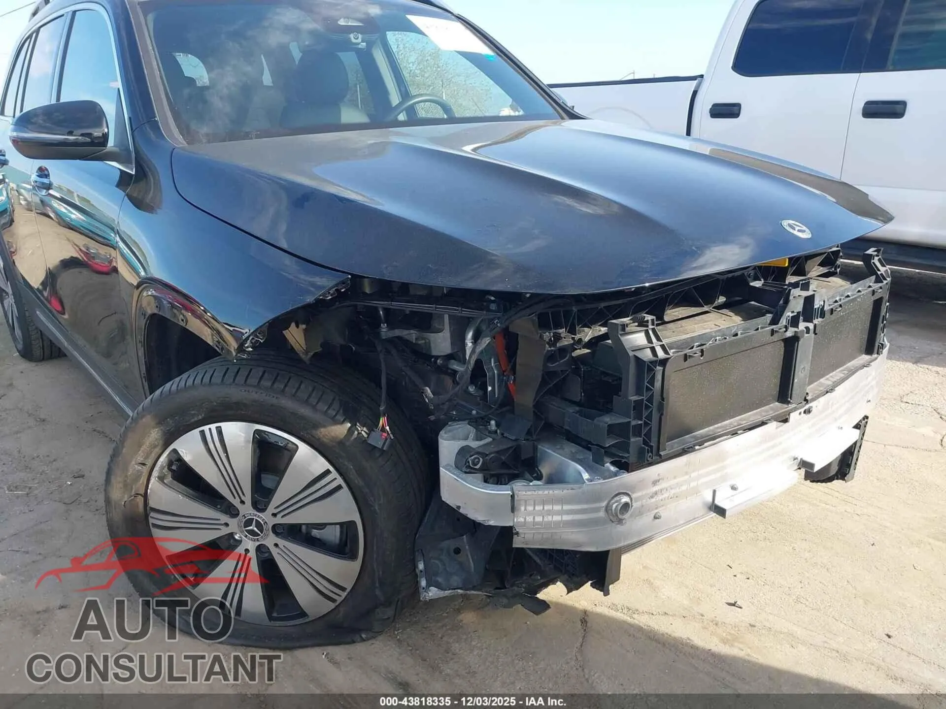 2024 MERCEDES-BENZ EQB 250 SUV Damaged VIN W1N9M0CB6RN109628 – engine bay