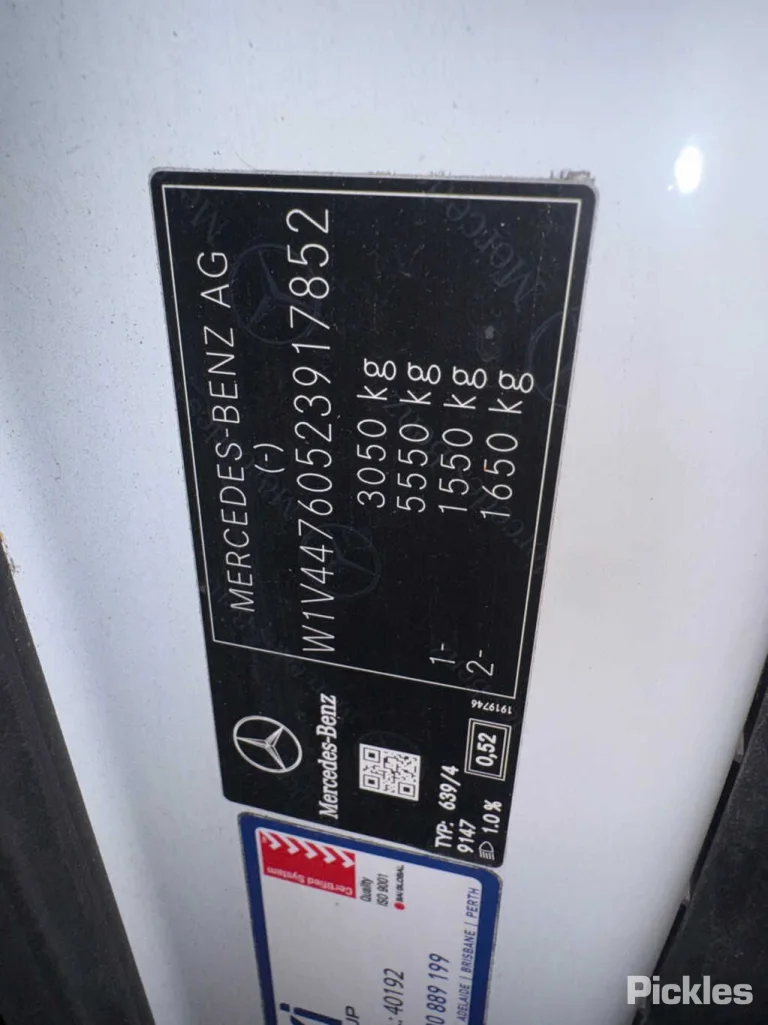 2022 Mercedes-Benz Vito Damaged VIN W1V44760523917852 – photo 12