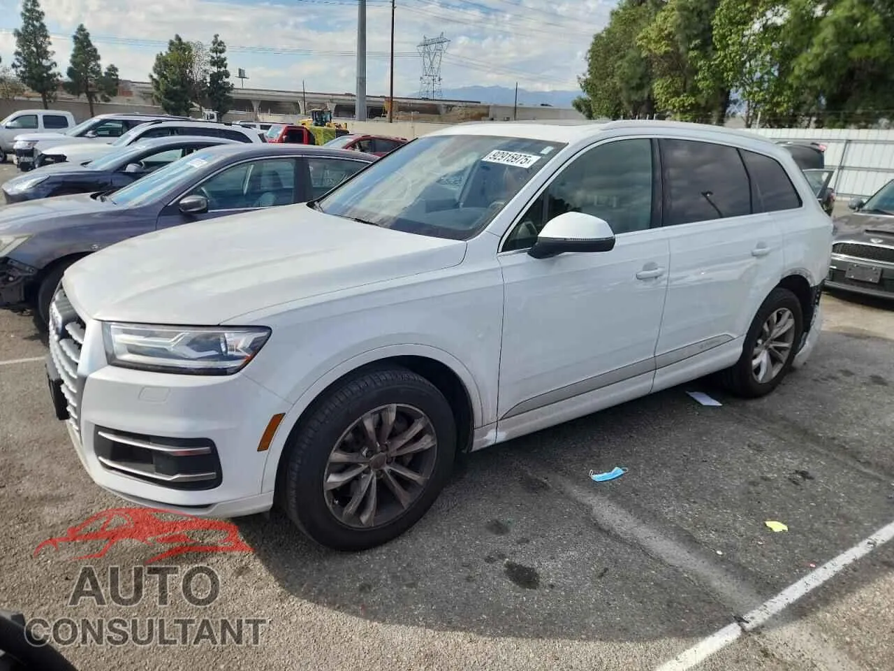 2019 AUDI Q7 VIN WA1AHAF7XKD016526