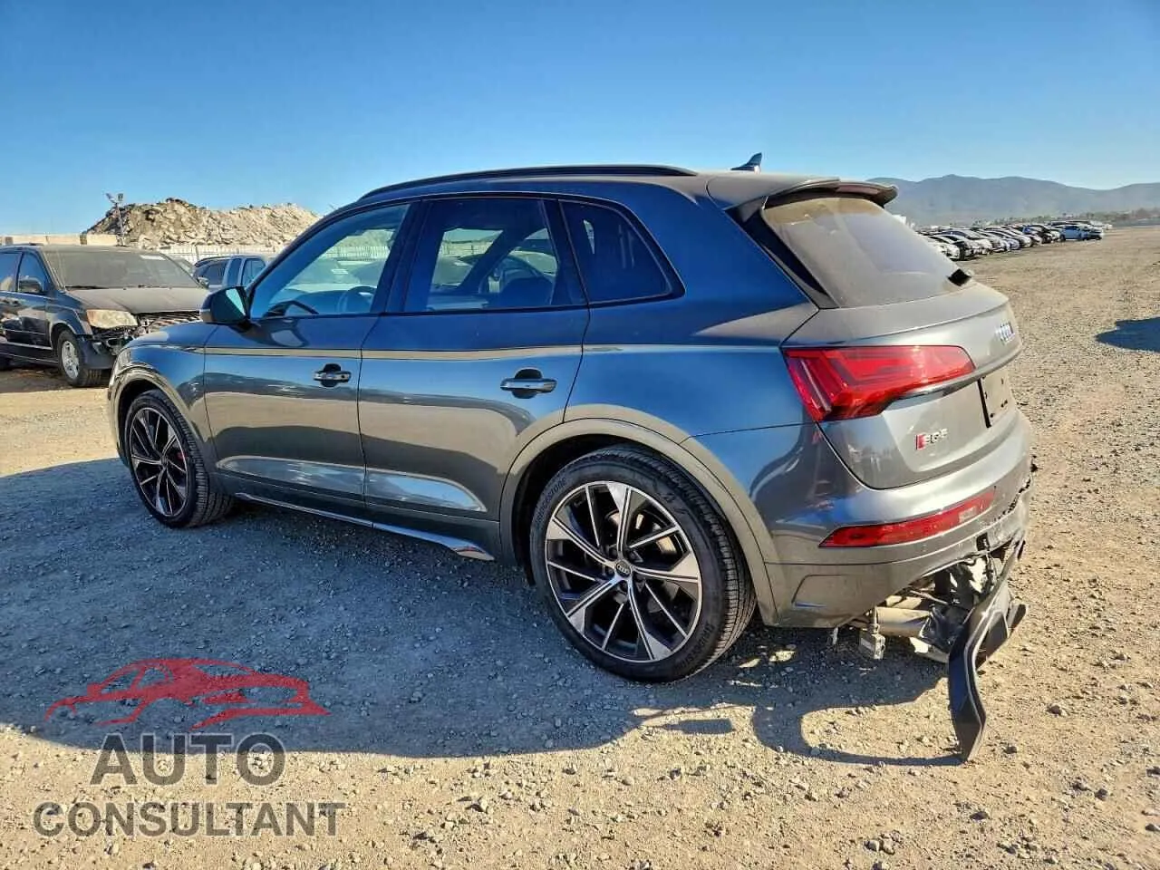 2021 AUDI SQ5 Damaged VIN WA1B4AFY8M2024180 – rear exterior