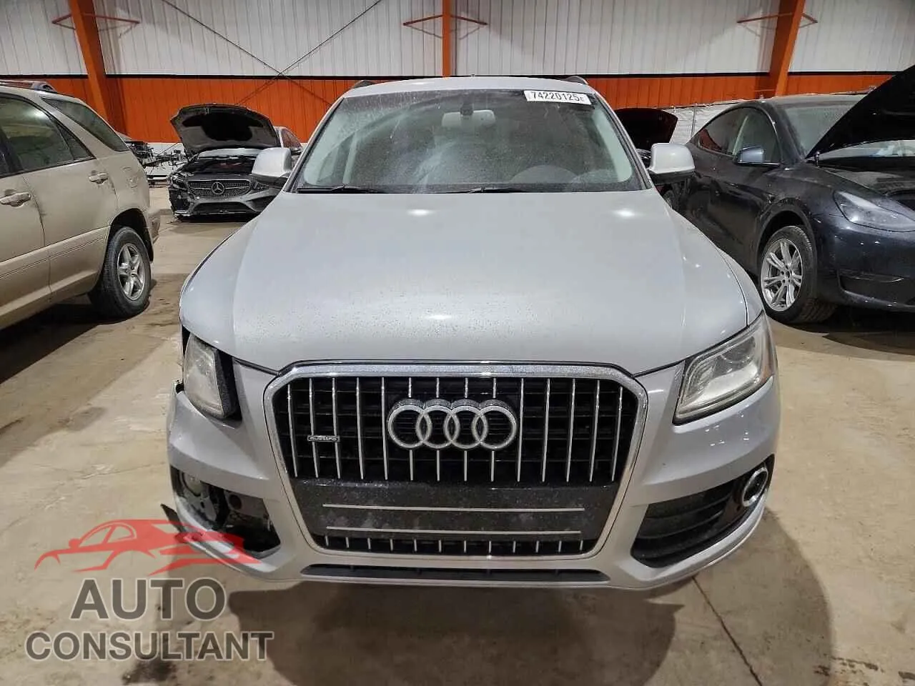2016 AUDI Q5 Damaged VIN WA1C2AFPXGA144994 – interior seats
