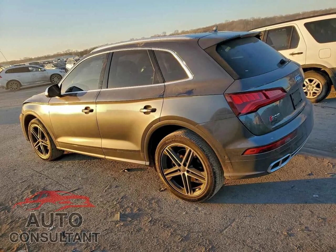 2019 AUDI SQ5 Damaged VIN WA1C4AFY2K2009157 – rear exterior