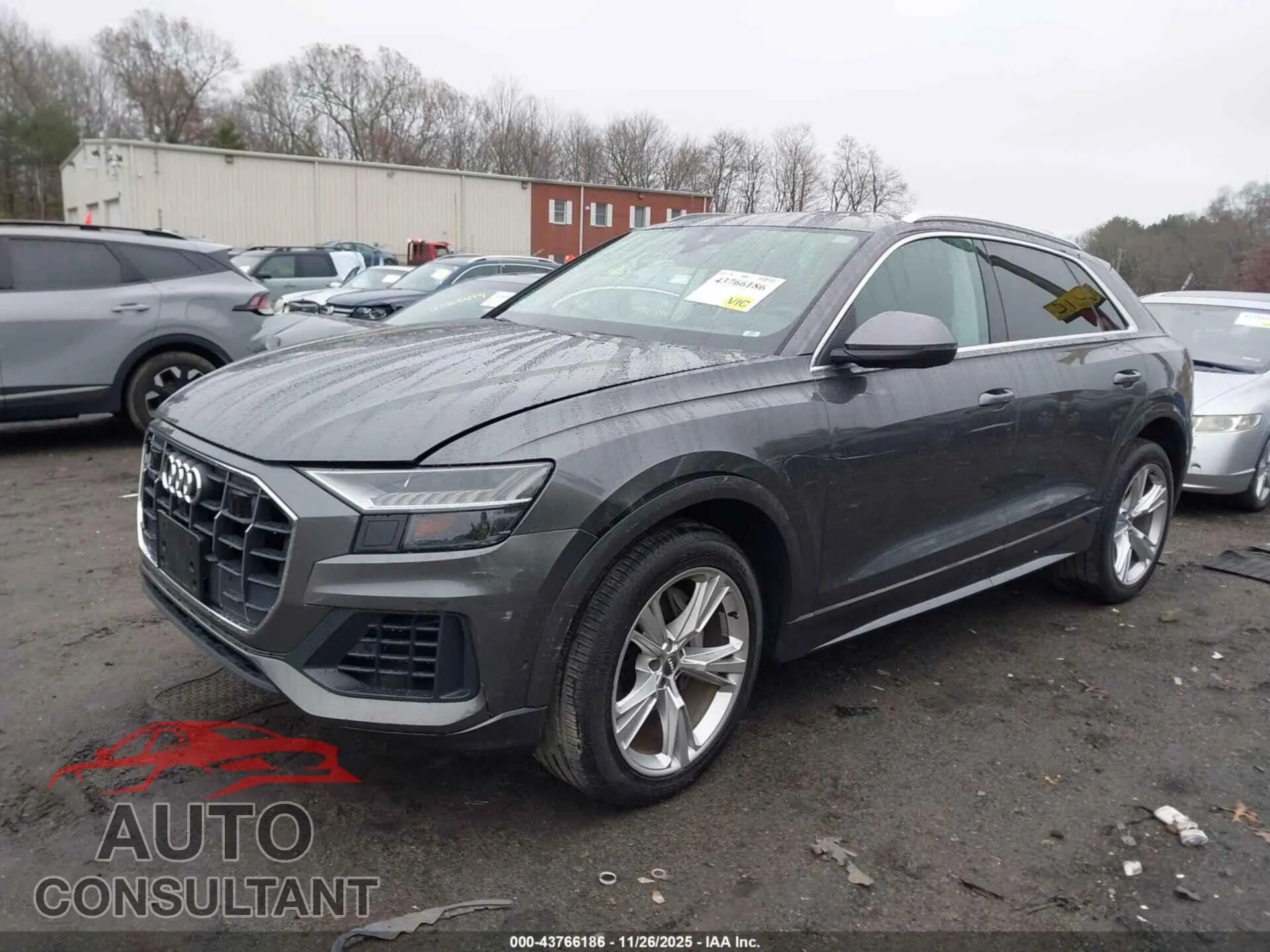 2020 AUDI Q8 Damaged VIN WA1CVAF13LD020156 – rear exterior