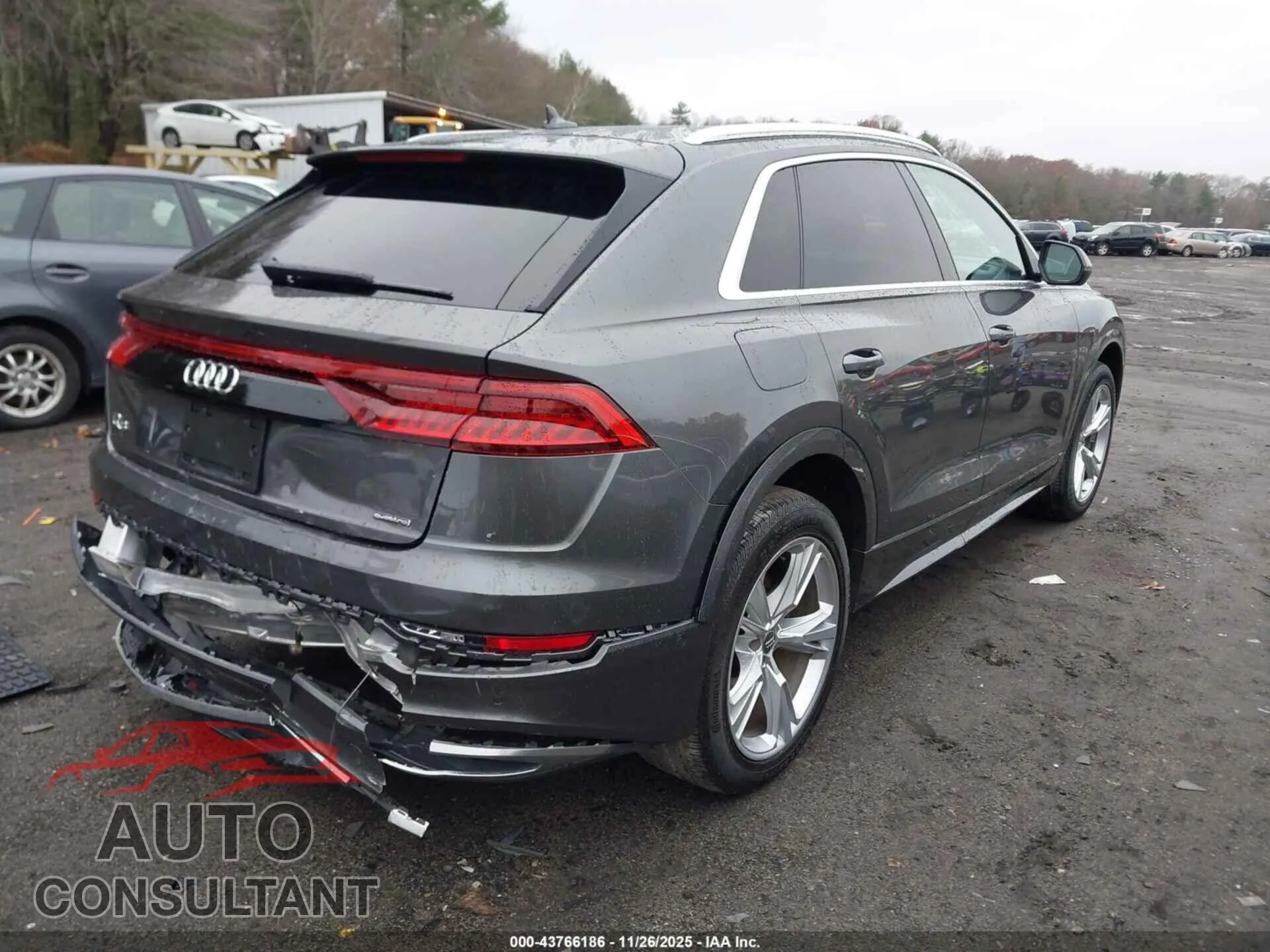 2020 AUDI Q8 Damaged VIN WA1CVAF13LD020156 – dashboard