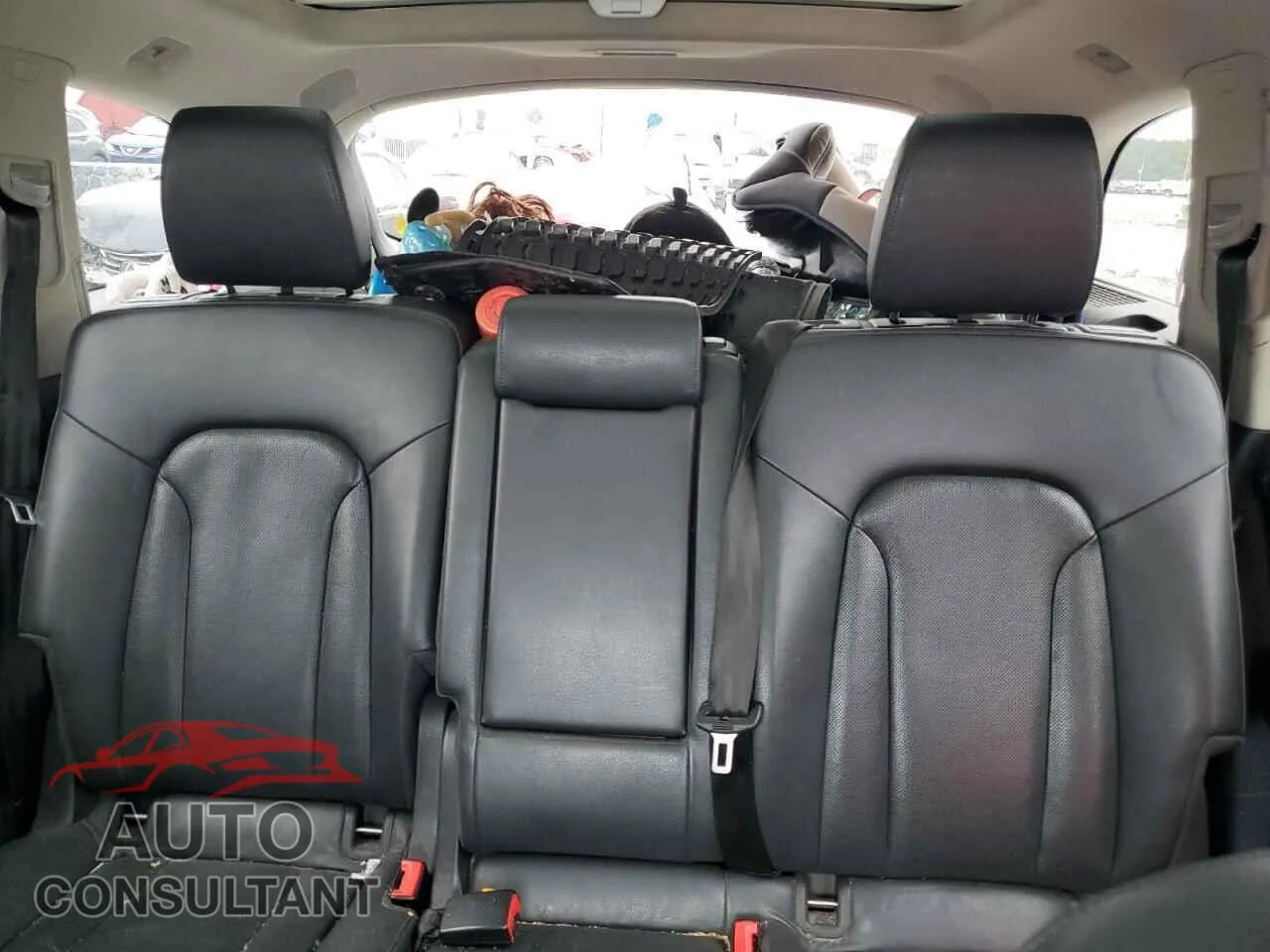 2013 AUDI Q7 Damaged VIN WA1DGAFE7DD011897 – odometer reading