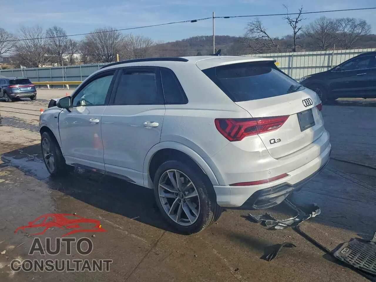 2024 AUDI Q3 Damaged VIN WA1EECF38R1147016 – rear exterior