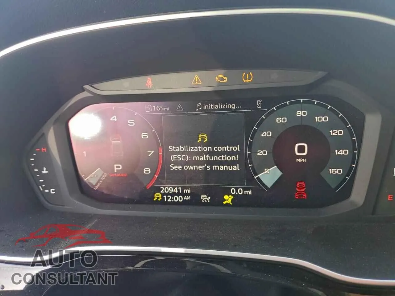 2024 AUDI Q3 Damaged VIN WA1EECF38R1147016 – trunk area