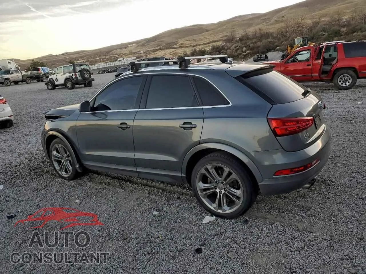 2016 AUDI Q3 Damaged VIN WA1EFCFS5GR011638 – rear exterior