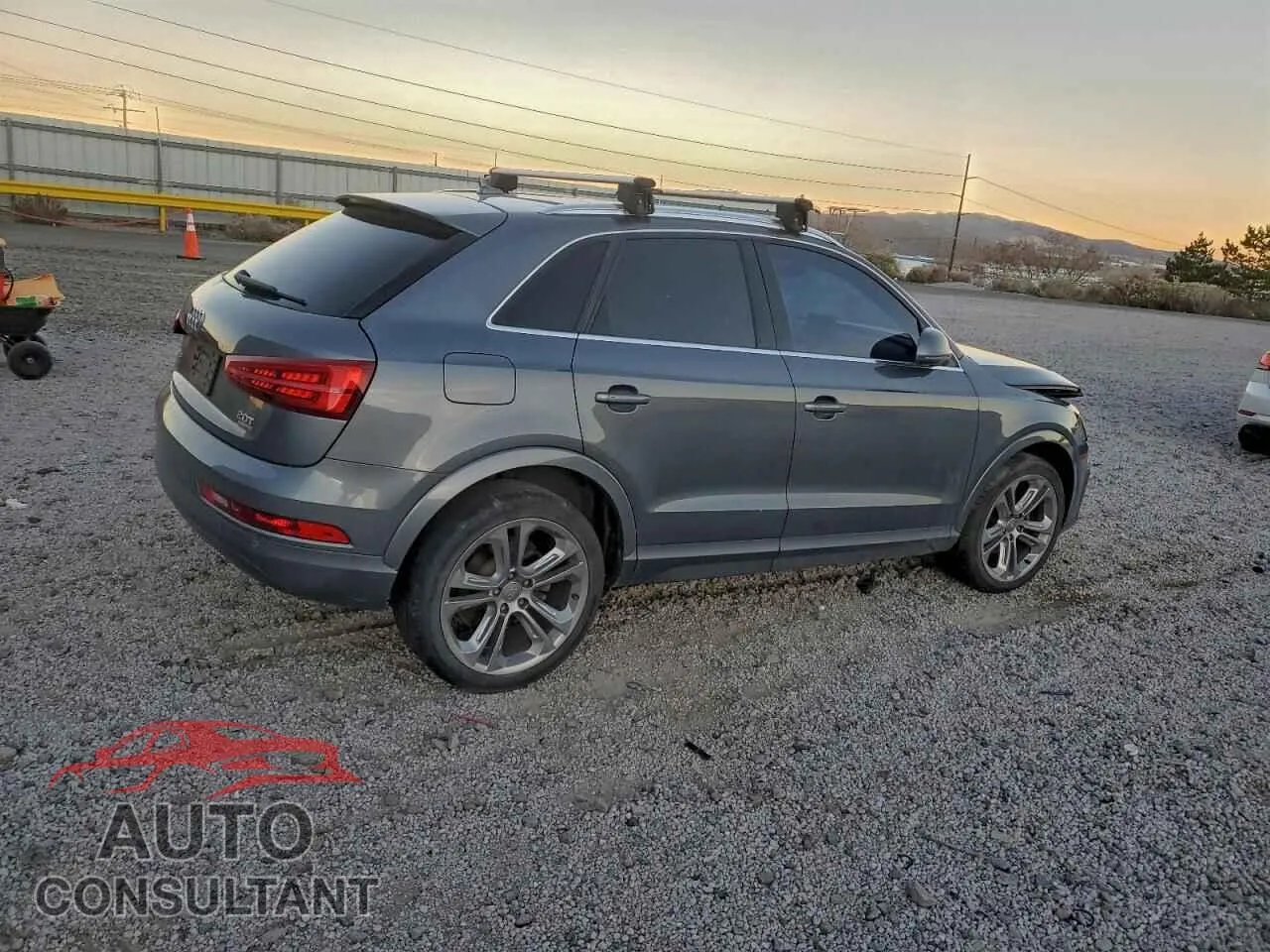 2016 AUDI Q3 Damaged VIN WA1EFCFS5GR011638 – side profile
