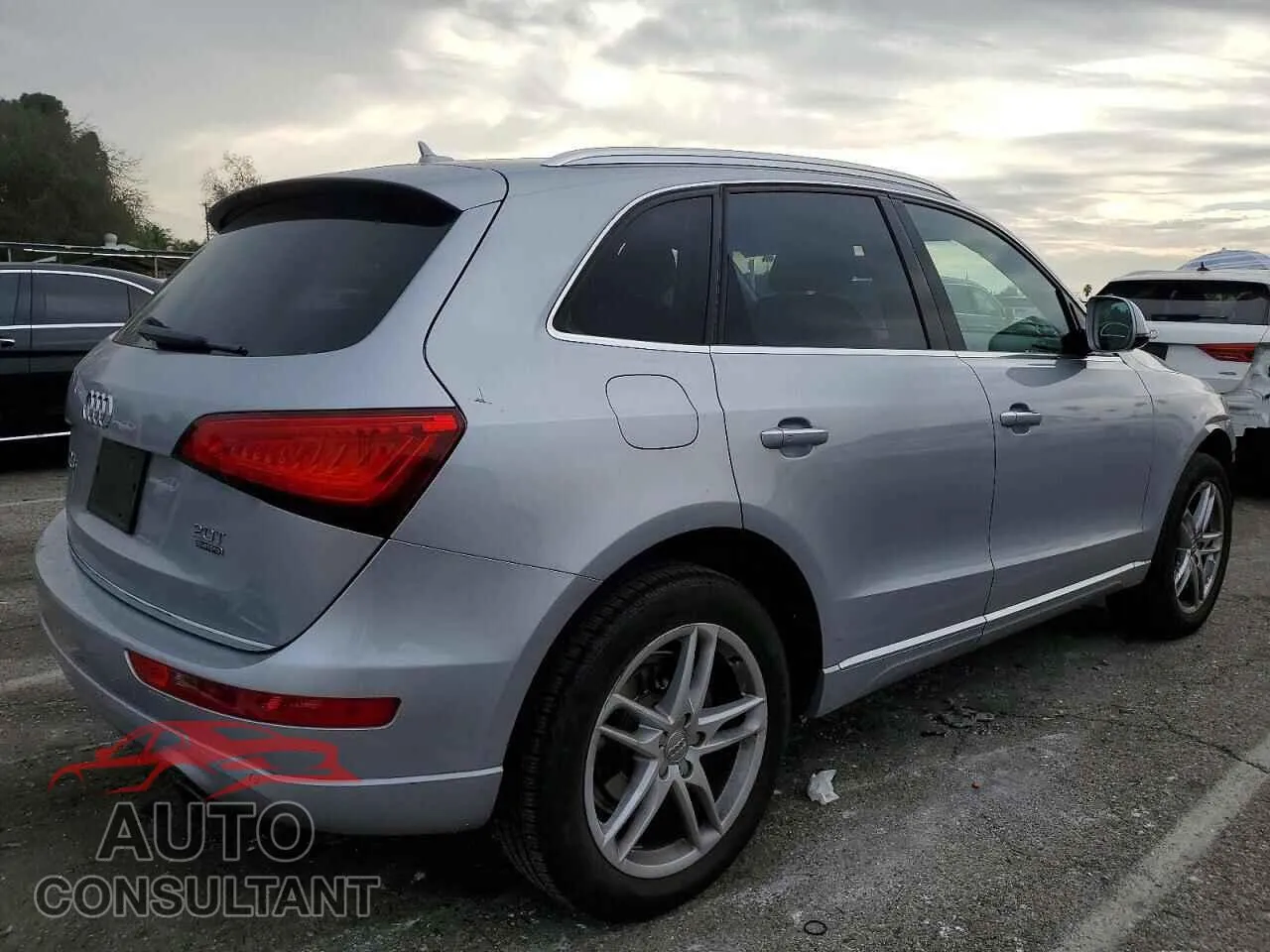 2016 AUDI Q5 Damaged VIN WA1L2AFP2GA057560 – side profile
