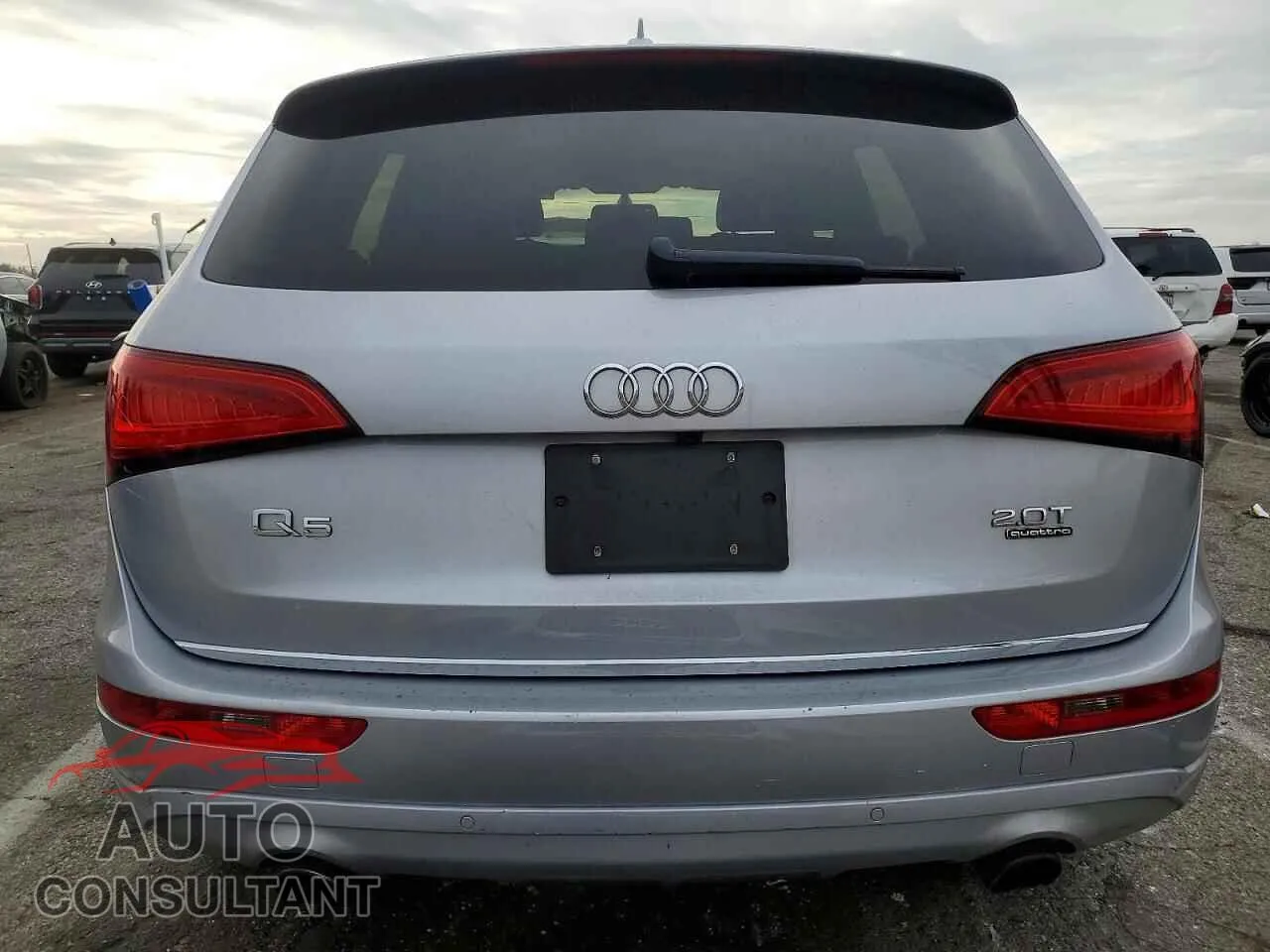 2016 AUDI Q5 Damaged VIN WA1L2AFP2GA057560 – engine bay