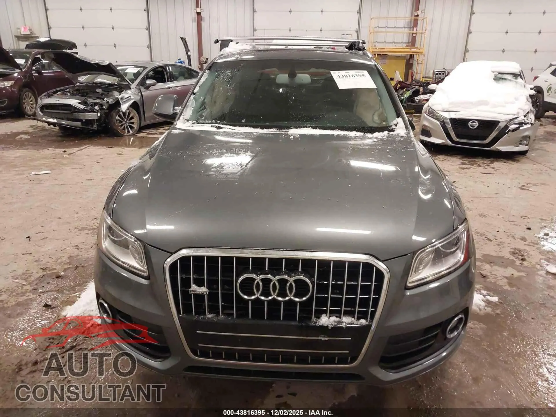 2016 AUDI Q5 Damaged VIN WA1L2AFPXGA073103 – photo 11