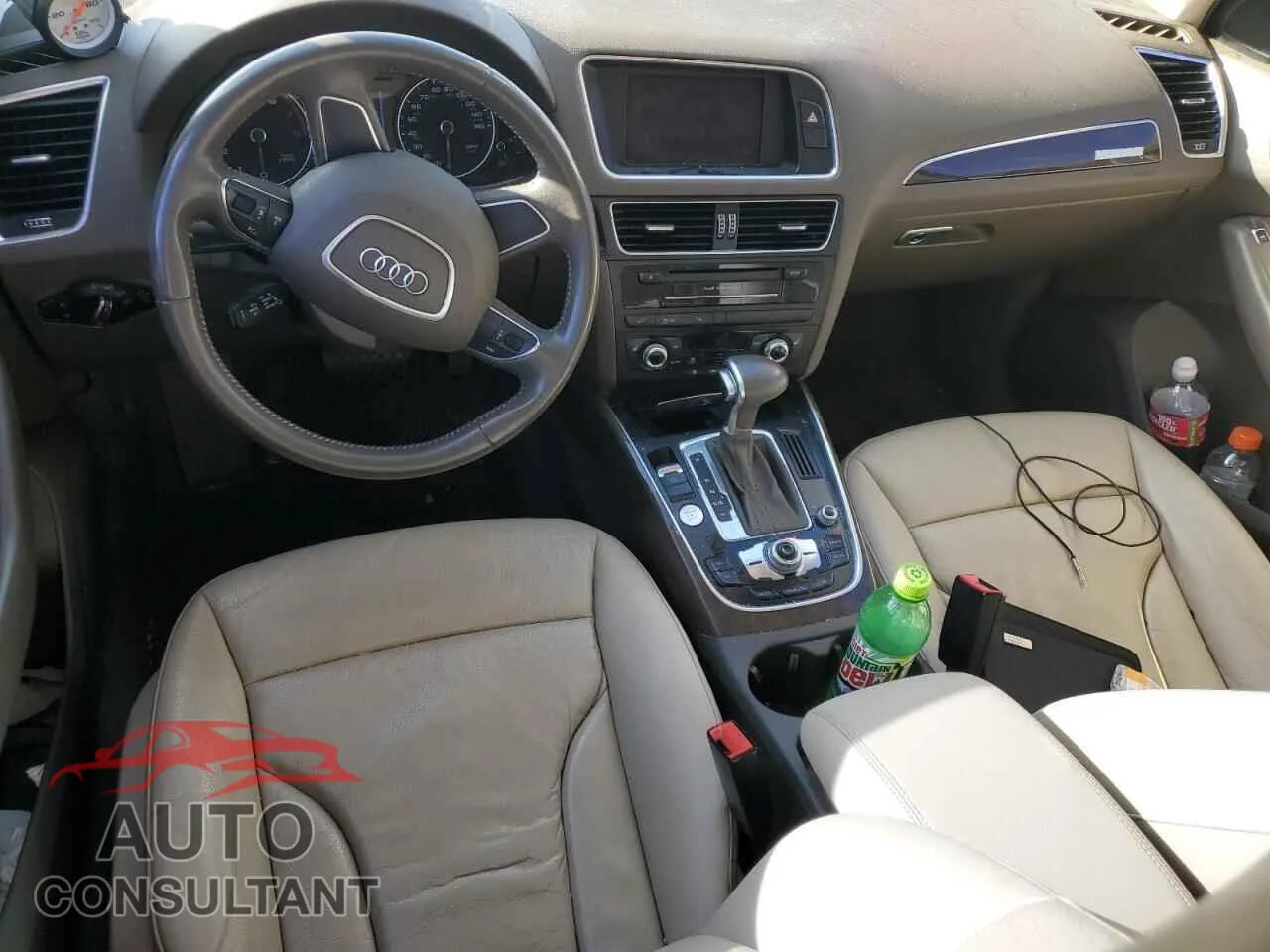 2014 AUDI Q5 Damaged VIN WA1LFAFP7EA028508 – undercarriage