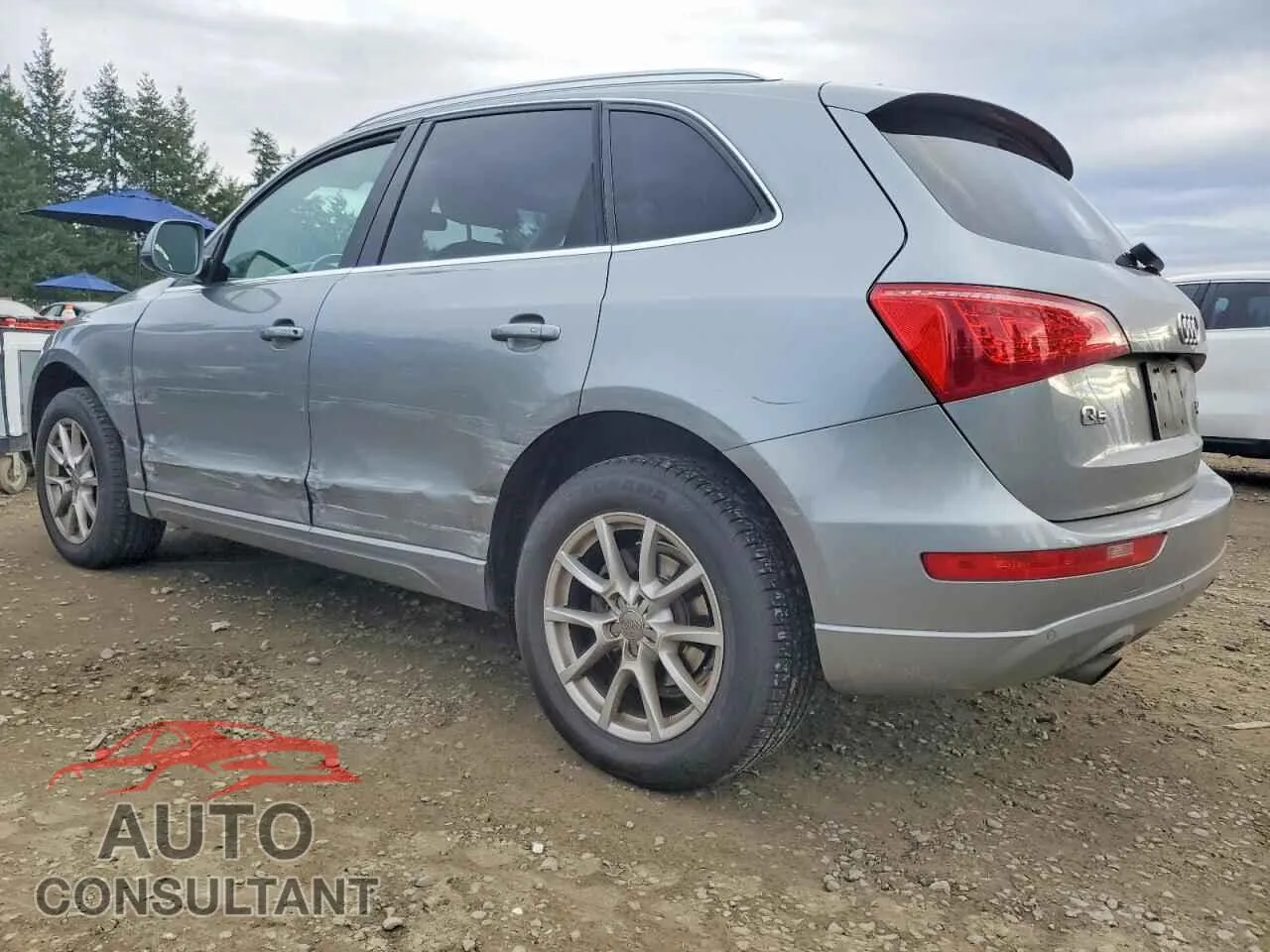 2011 AUDI Q5 Damaged VIN WA1LFAFP9BA103270 – rear exterior