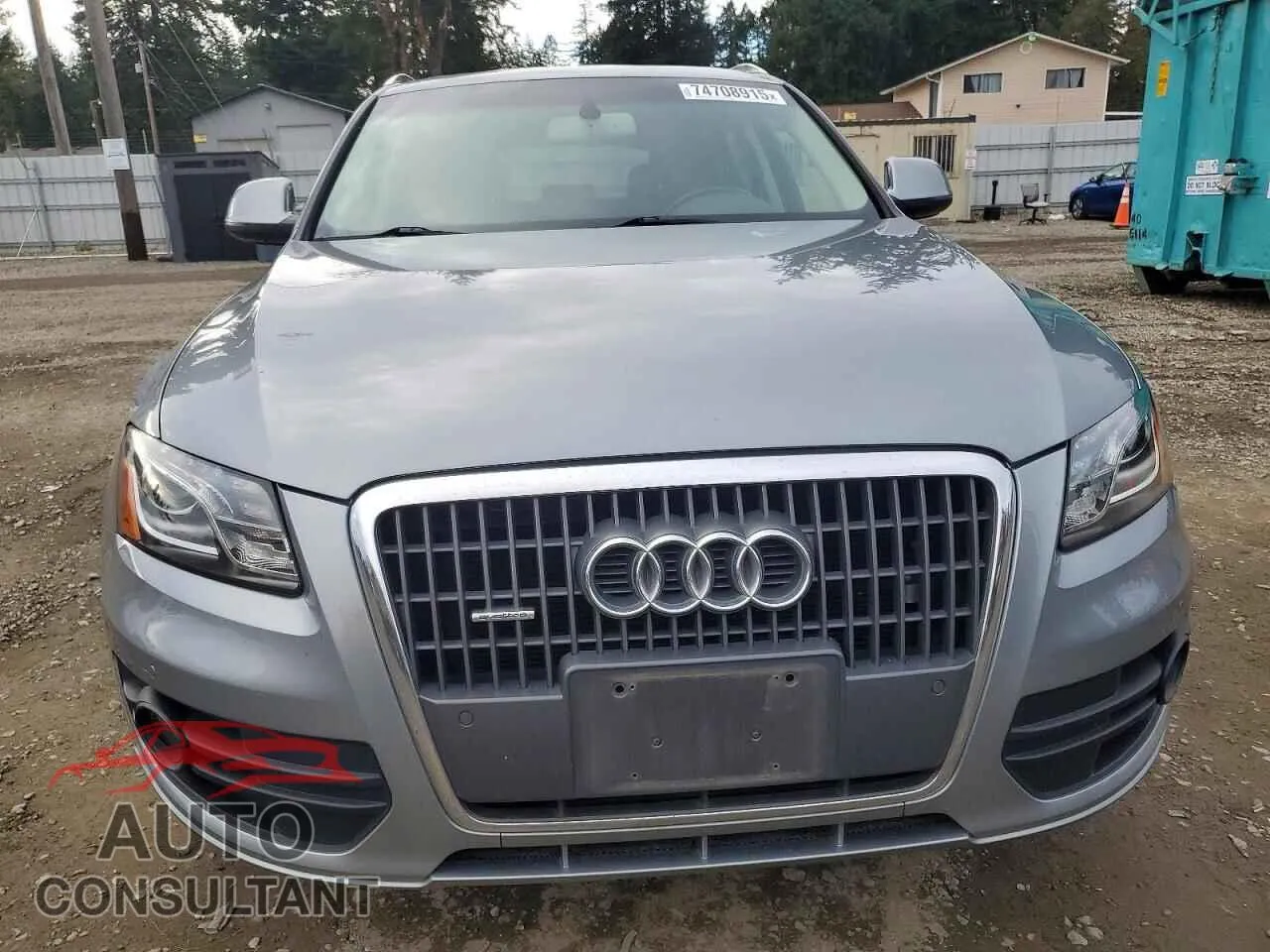 2011 AUDI Q5 Damaged VIN WA1LFAFP9BA103270 – interior seats
