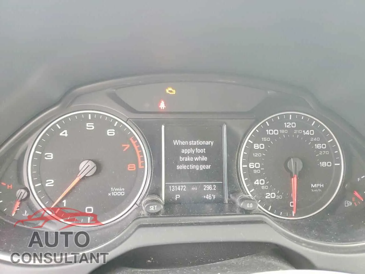 2011 AUDI Q5 Damaged VIN WA1LFAFP9BA103270 – trunk area
