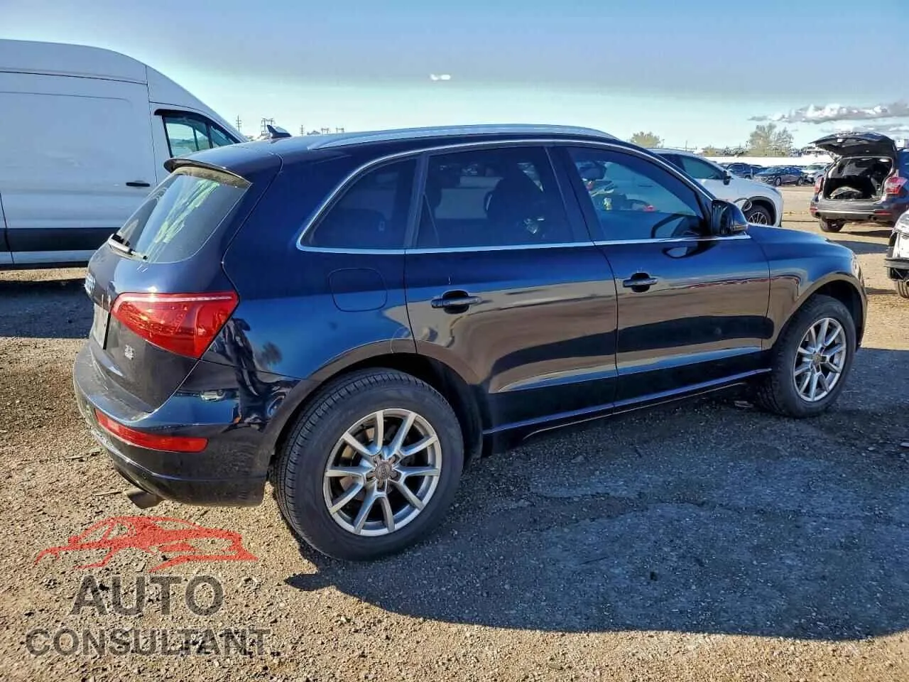 2010 AUDI Q5 Damaged VIN WA1LKAFP3AA084581 – side profile