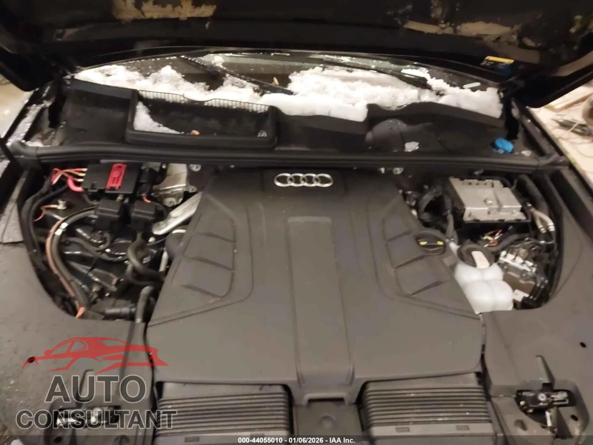 2019 AUDI Q7 Damaged VIN WA1VAAF73KD026188 – odometer reading