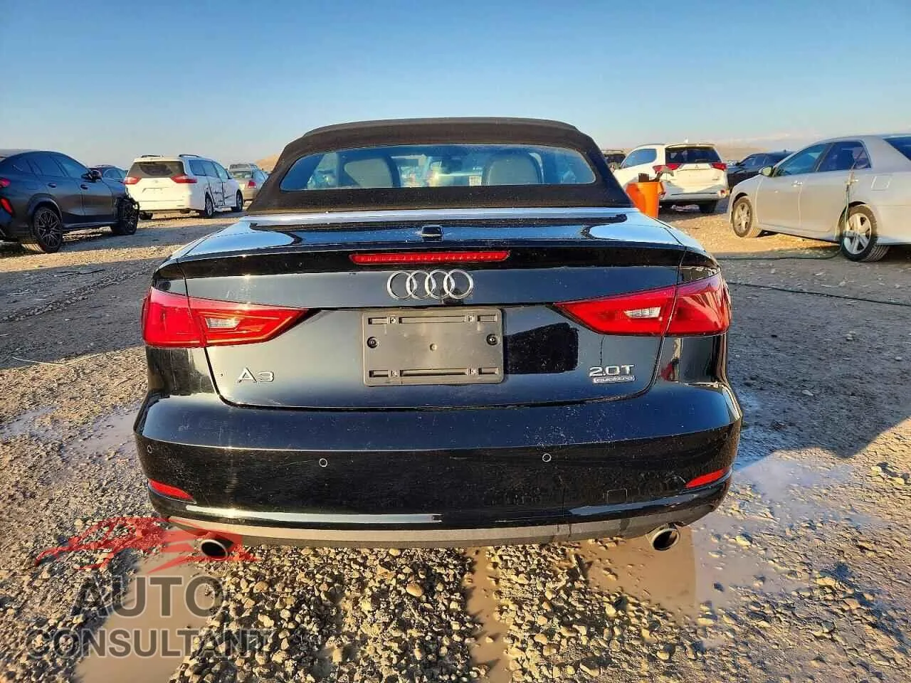 2015 AUDI A3 Damaged VIN WAU3FLFF3F1113644 – engine bay