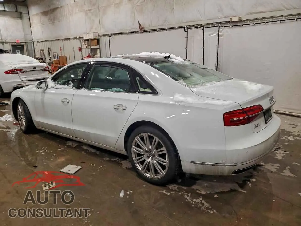 2015 AUDI A8 Damaged VIN WAU3GAFD9FN021592 – rear exterior