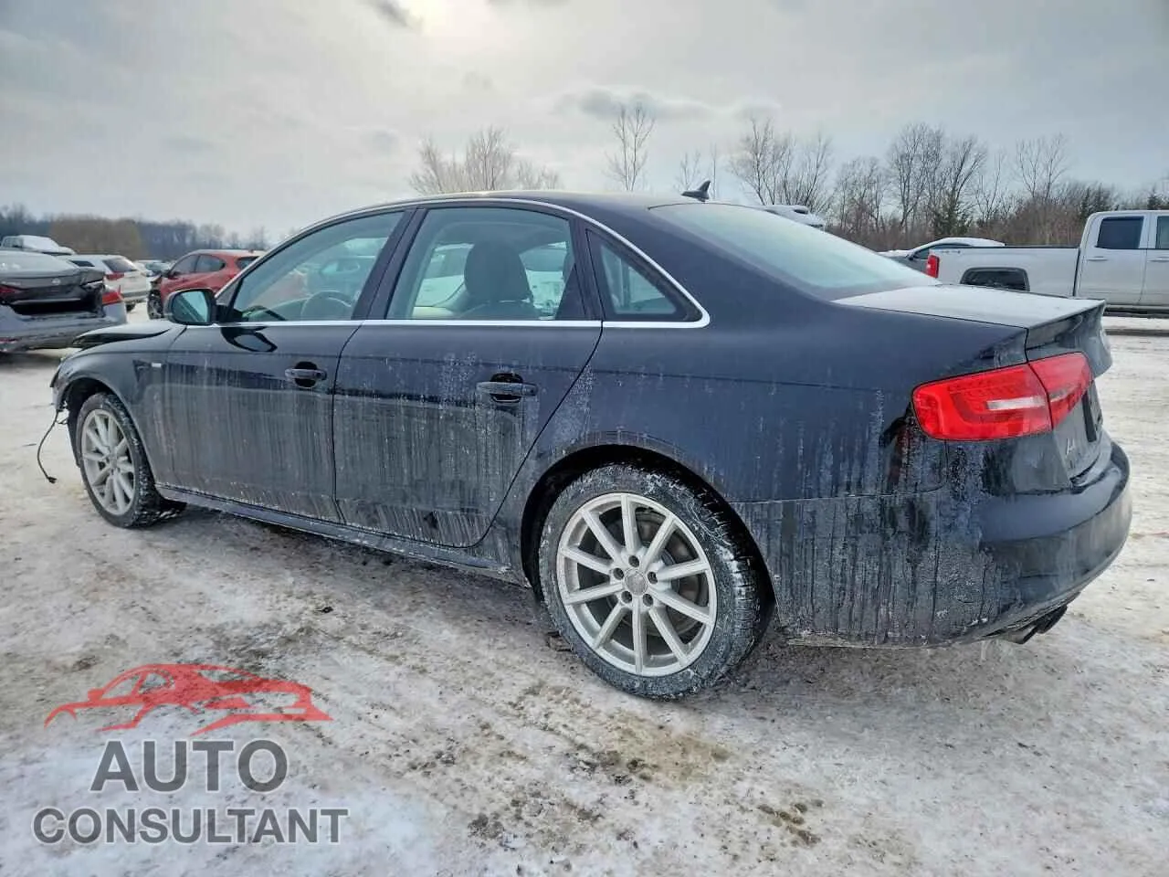 2015 AUDI A4 Damaged VIN WAUAFAFL8FN016899 – rear exterior